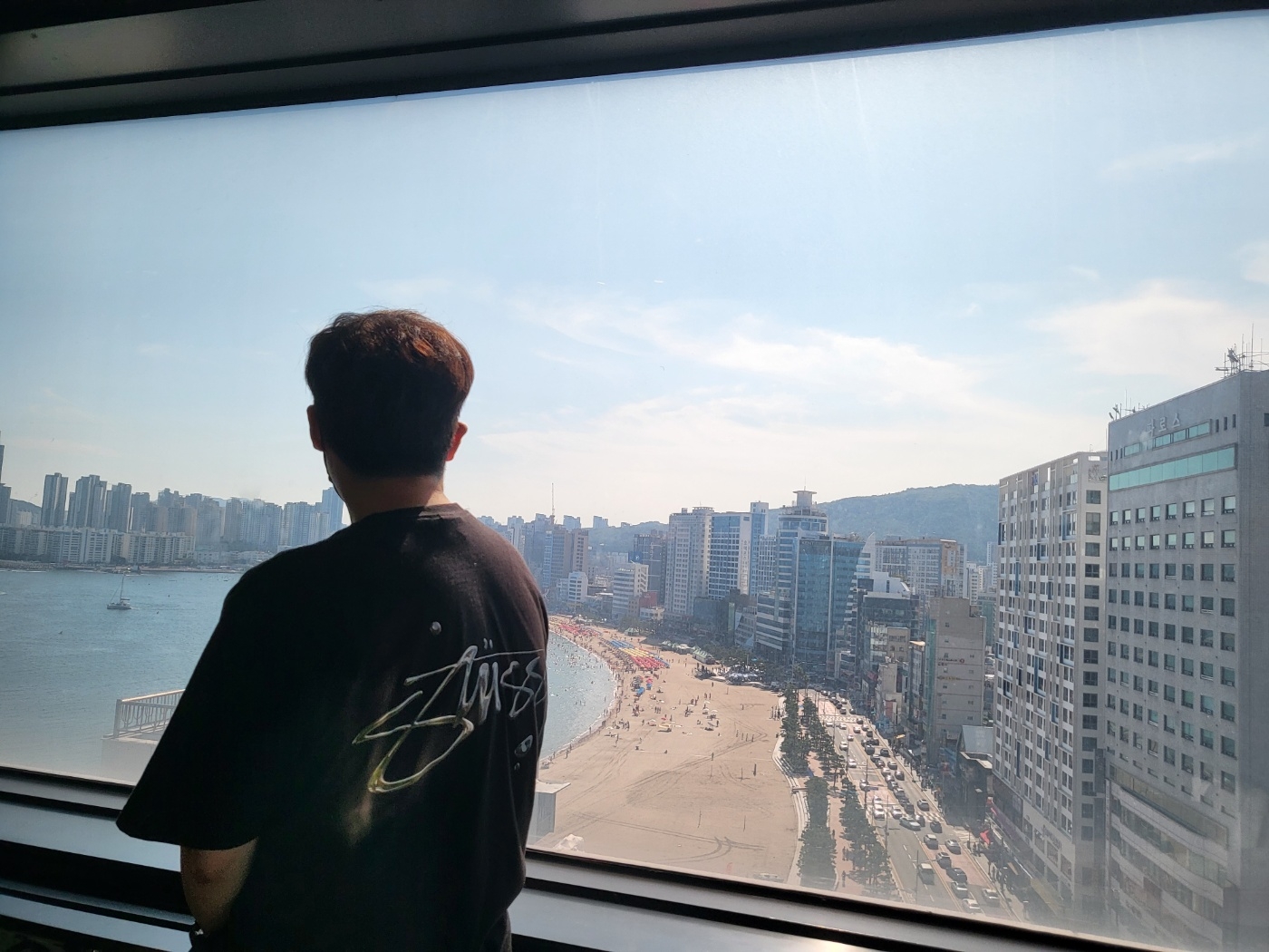 Stussy Mercury T-Shirt Black 착용 스타일