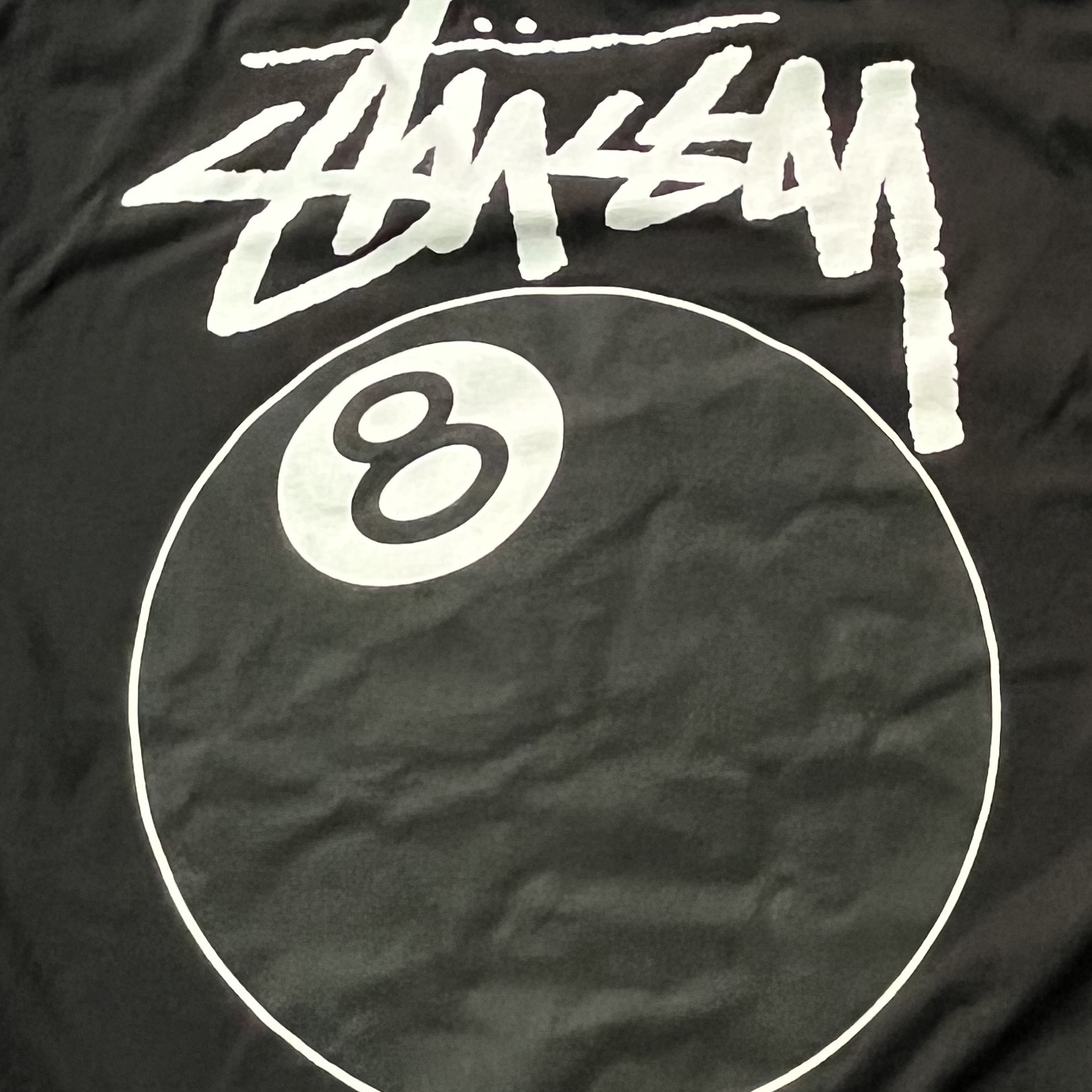 Stussy 8 Ball T-Shirt Black - 22SS 착용 스타일