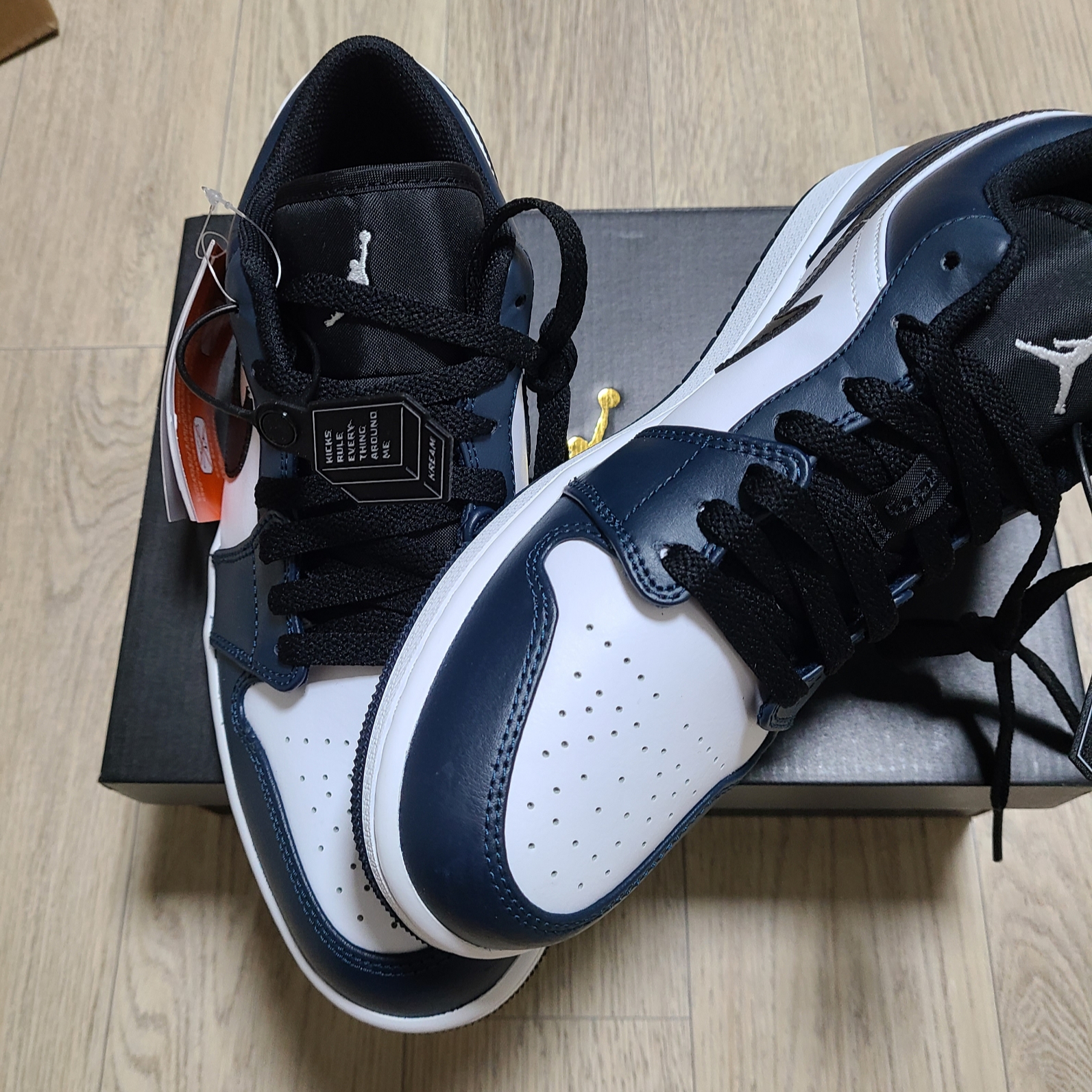 Jordan 1 Low Dark Teal 착용 스타일 - 1
