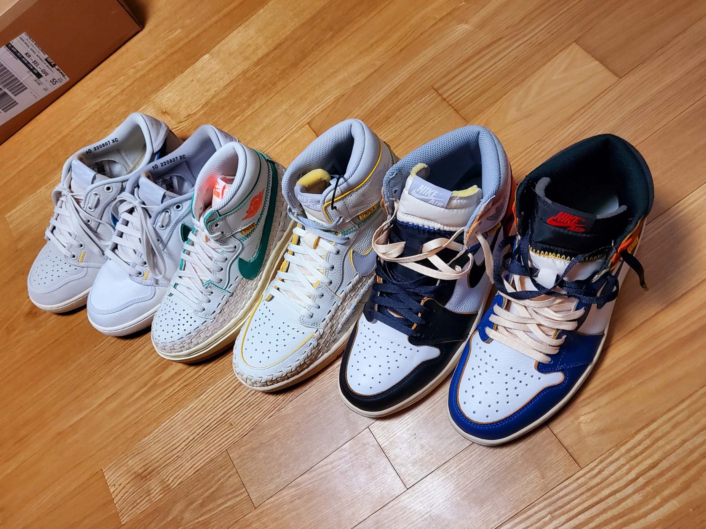 Jordan 1 x Bephies Beauty Supply x Union Retro High OG SP Summer '96, (W) Jordan 1 x Bephies Beauty Supply x Union Elevate High SP Summer '96 착용 스타일 - 1
