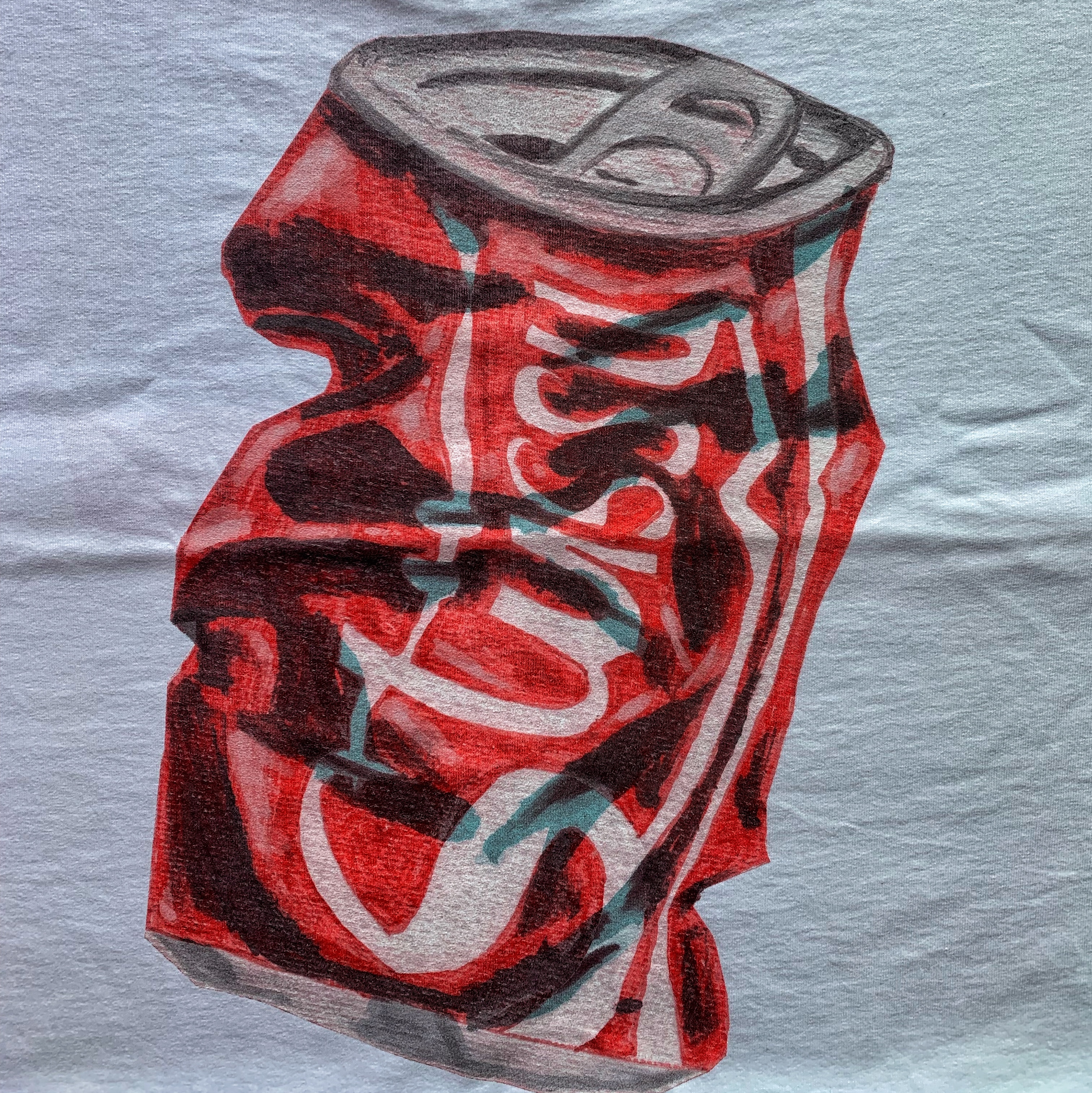 Stussy Soda Can T-Shirt White 착용 스타일