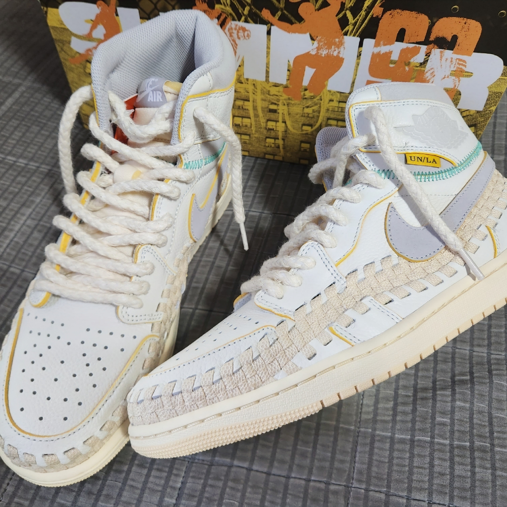 Jordan 1 x Bephies Beauty Supply x Union Retro High OG SP Summer '96 착용 스타일 - 3
