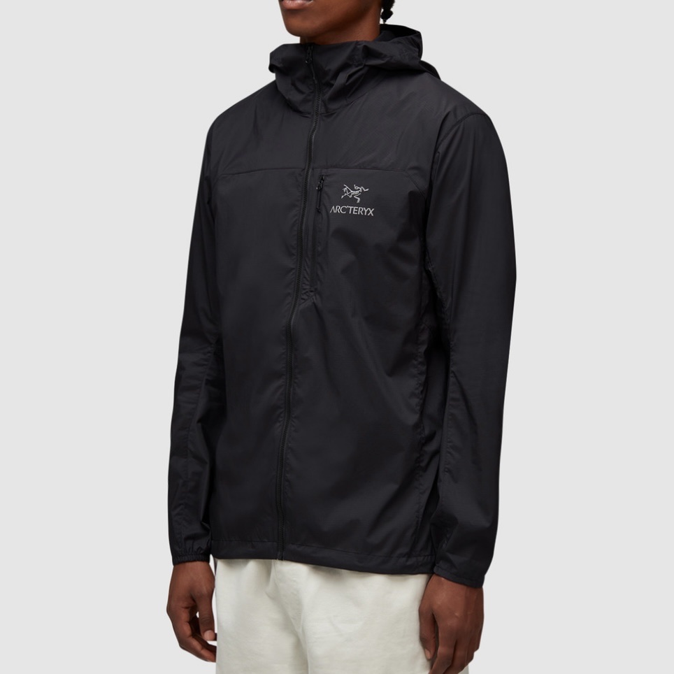Arc'teryx Beta LT Jacket Black, Arc'teryx Squamish Hoody Black 착용 스타일 - 4