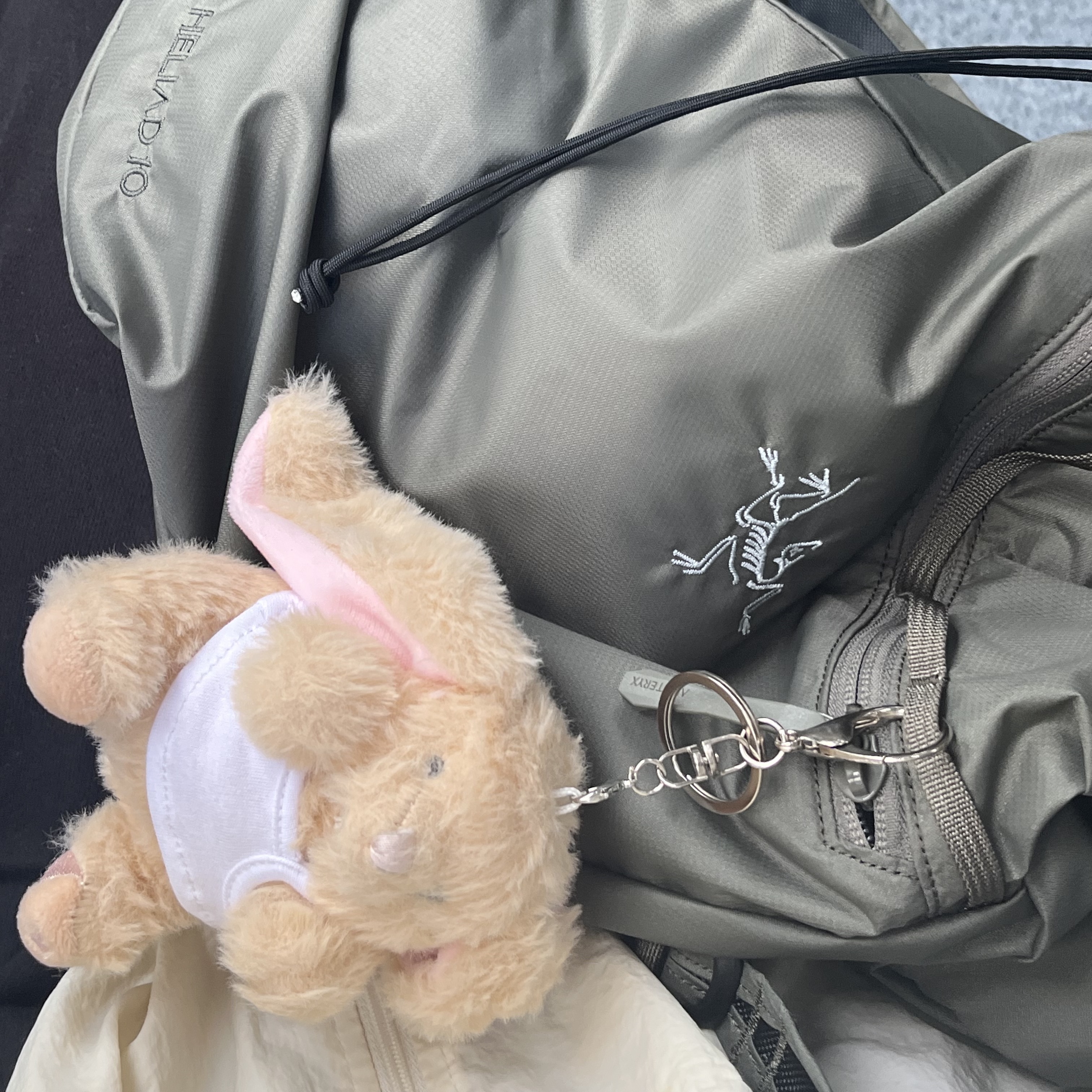 Arc'teryx Heliad 10 Backpack Forage 착용 스타일