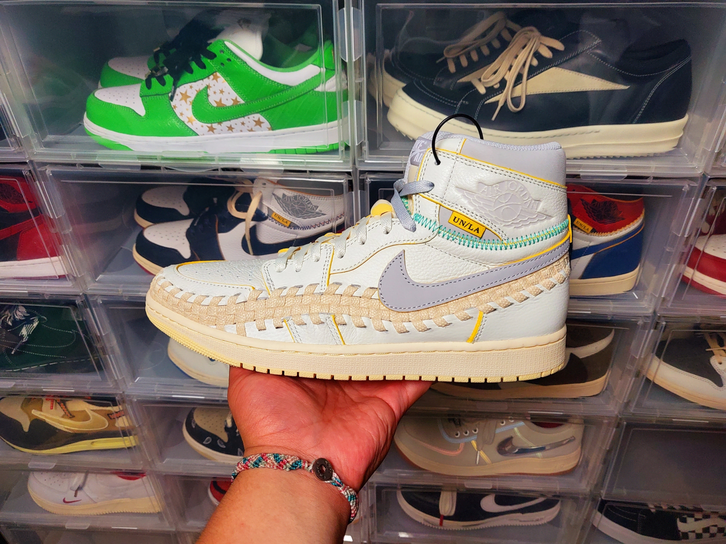 Jordan 1 x Bephies Beauty Supply x Union Retro High OG SP Summer '96, (W) Jordan 1 x Bephies Beauty Supply x Union Elevate High SP Summer  '96 착용 스타일 - 3
