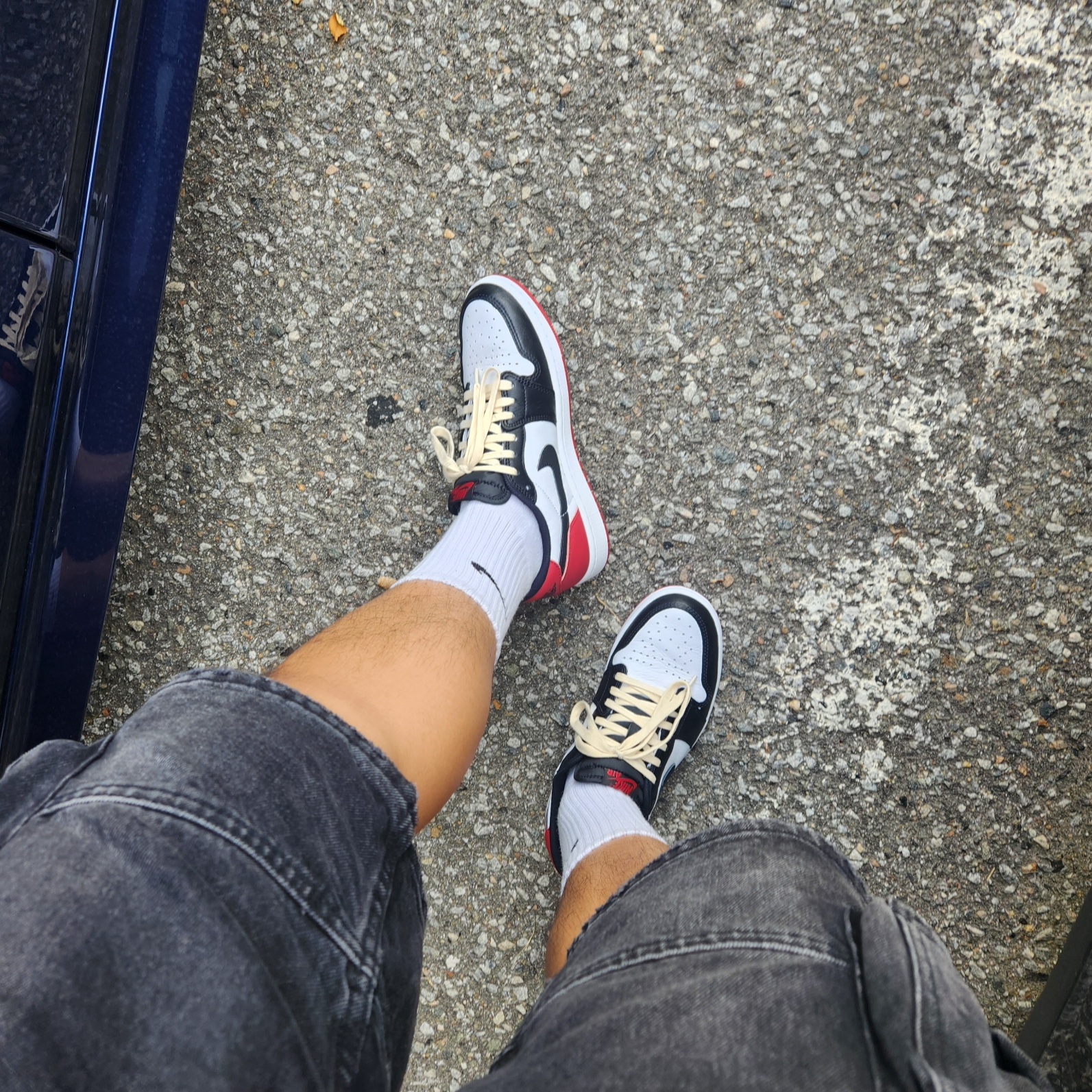 Jordan 1 Retro Low OG Black Toe 착용 스타일
