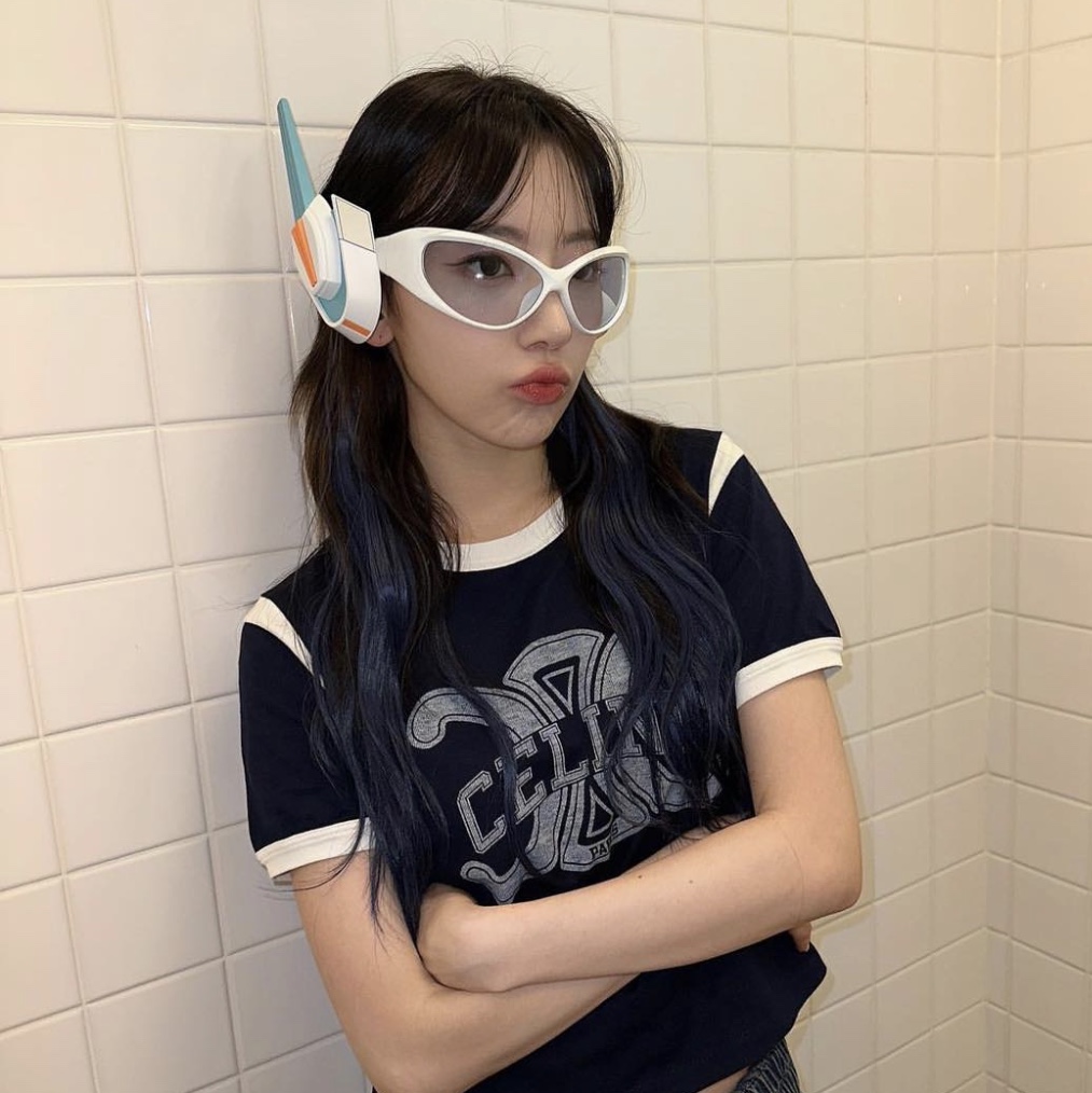 Gentle Monster x Overwatch 2 Tokki WP White, Gentle Monster x Overwatch 2 Tokki WM White 착용 스타일 - 3