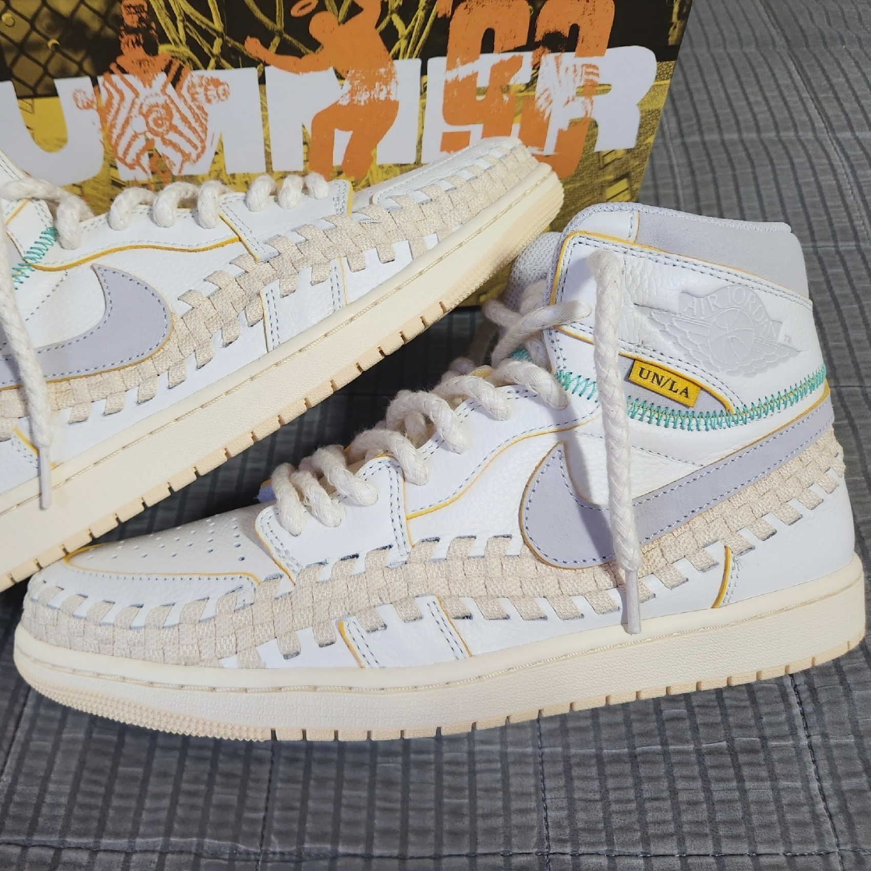 Jordan 1 x Bephies Beauty Supply x Union Retro High OG SP Summer '96 착용 스타일 - 1