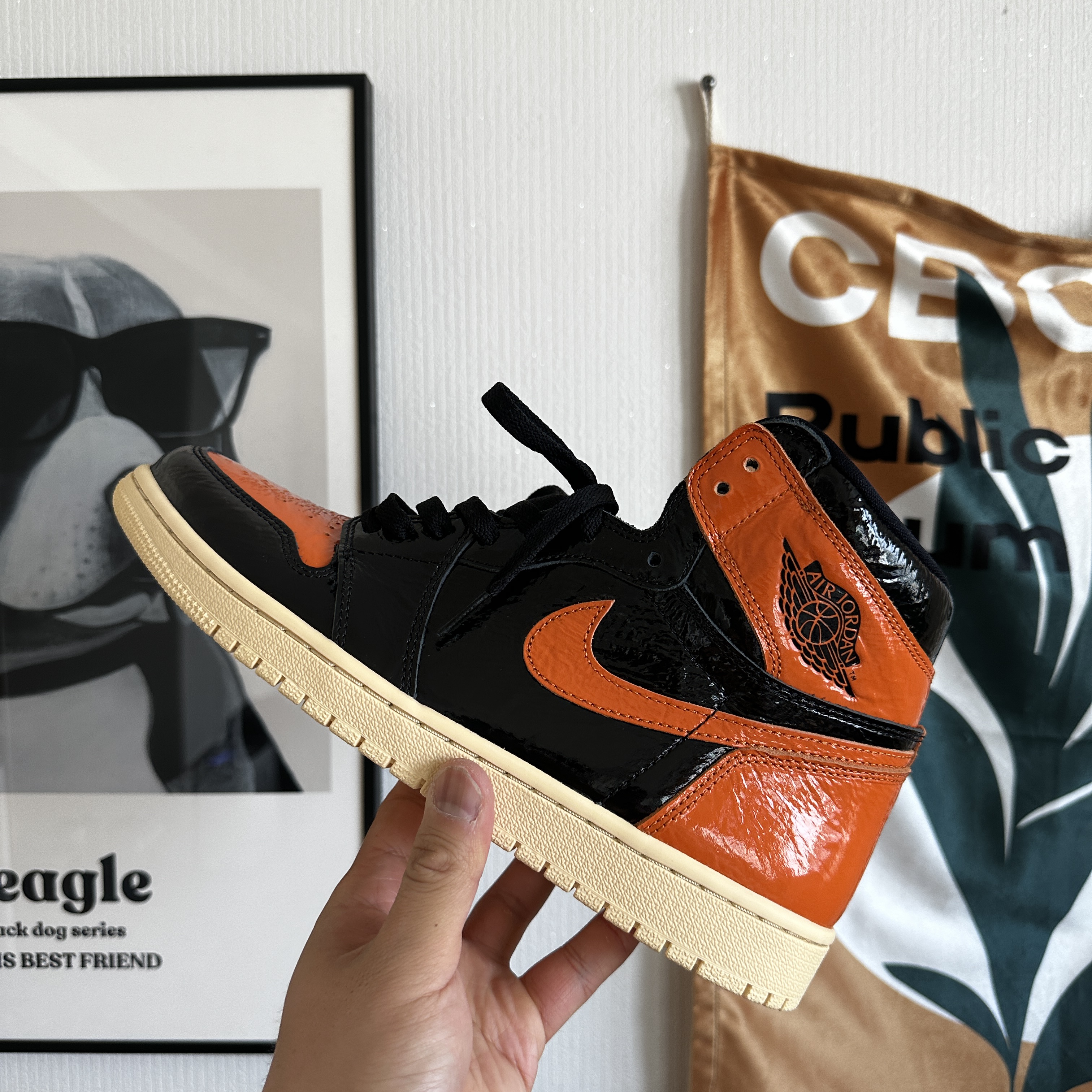 Jordan 1 Retro High Shattered Backboard 3.0 착용 스타일 - 5