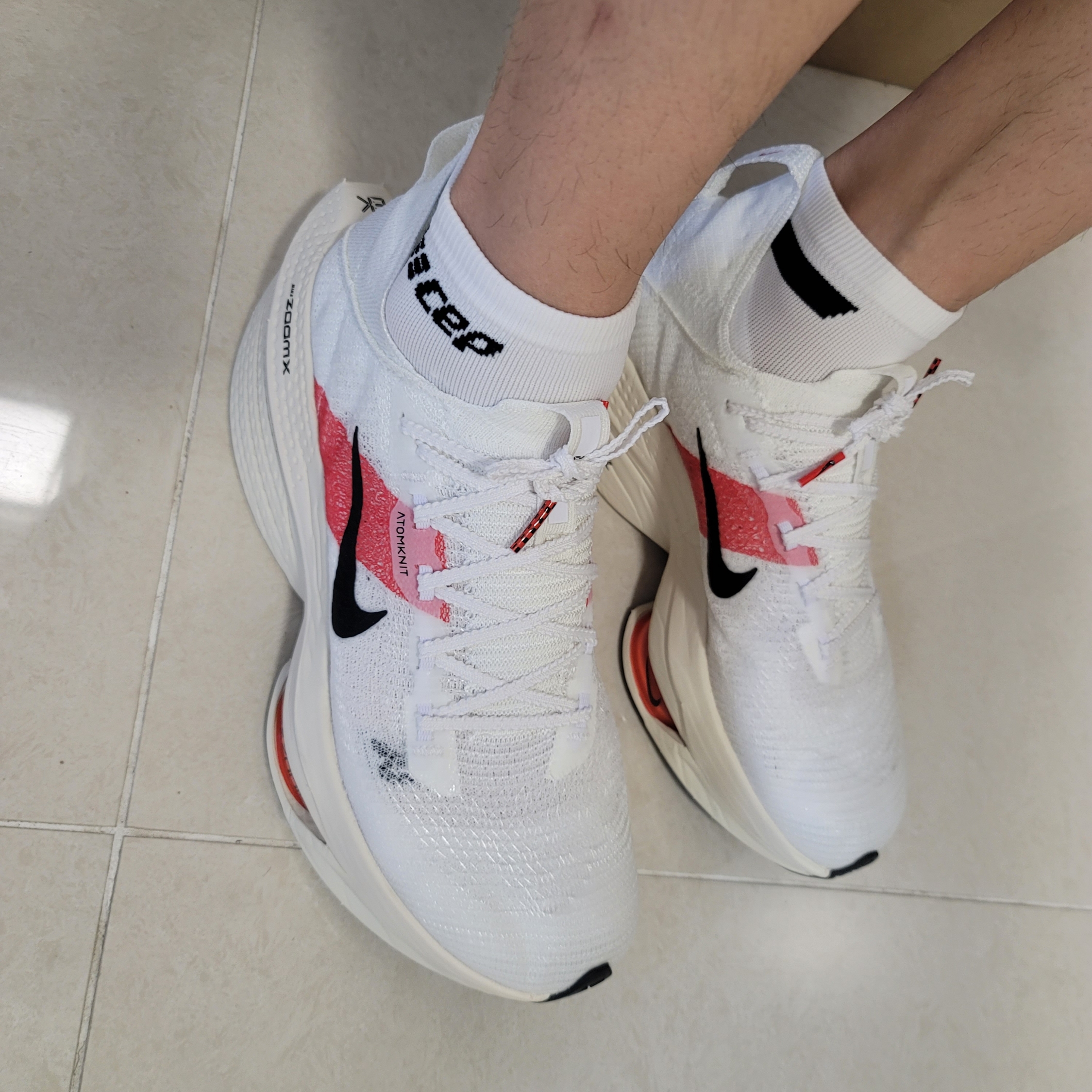 Nike Air Zoom Alphafly Next% 2 Eliud Kipchoge 착용 스타일