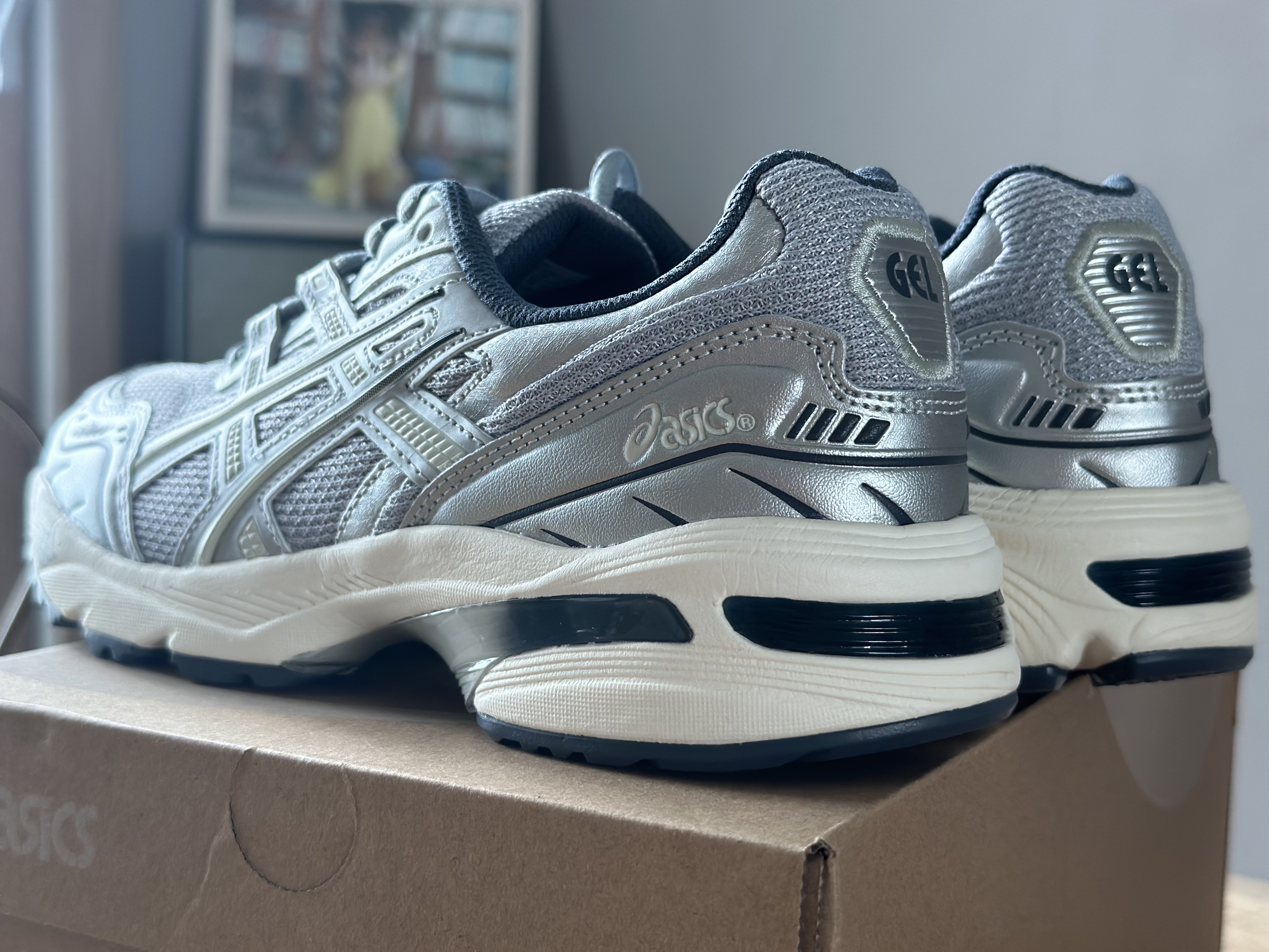 Asics Gel-1090 Piedmont Grey 착용 스타일 - 4