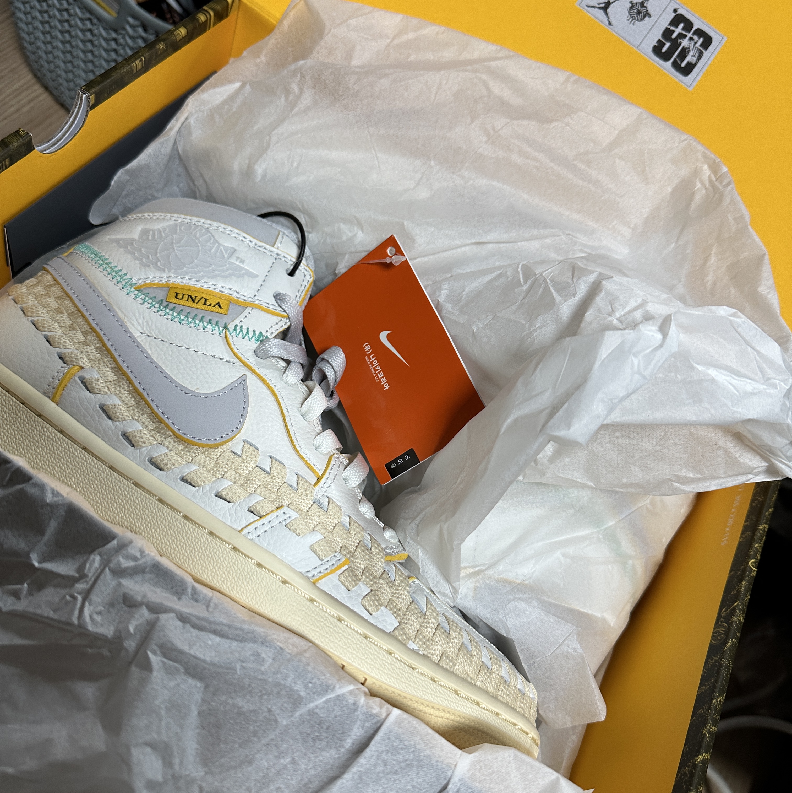 Jordan 1 x Bephies Beauty Supply x Union Retro High OG SP Summer '96 착용 스타일 - 2
