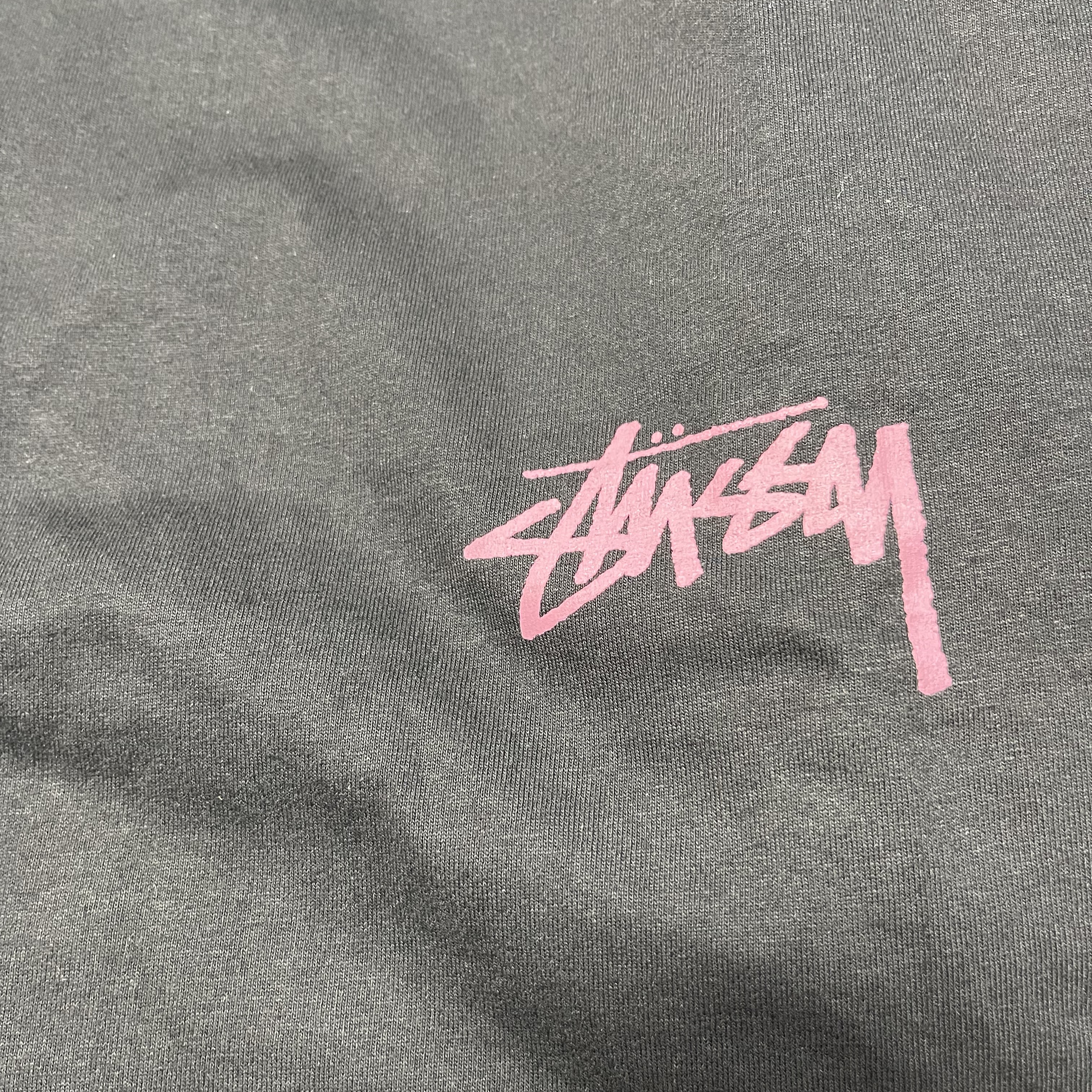 Stussy Skate Tough T-Shirt Black 착용 스타일