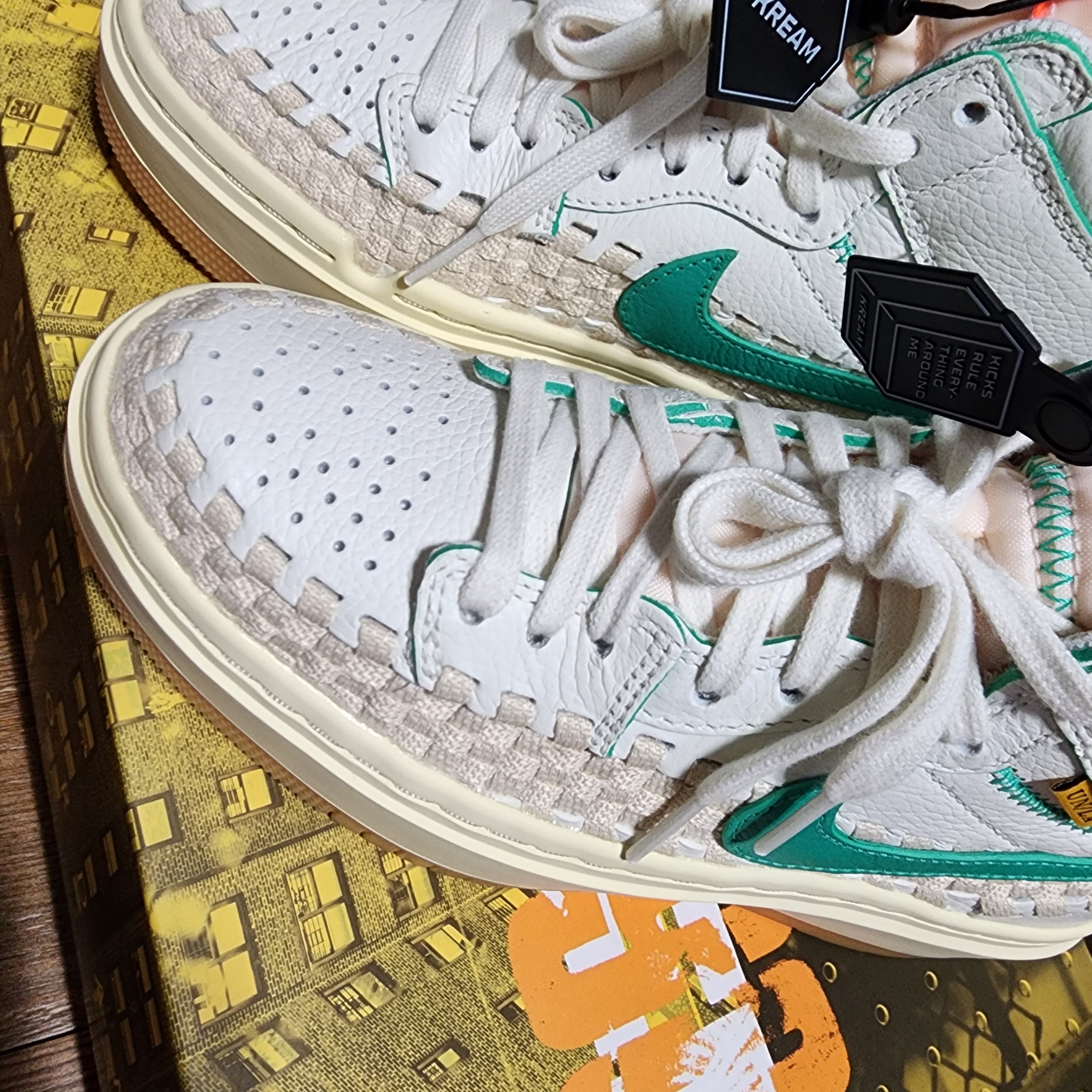 (W) Jordan 1 x Bephies Beauty Supply x Union Elevate High SP Summer  '96 착용 스타일