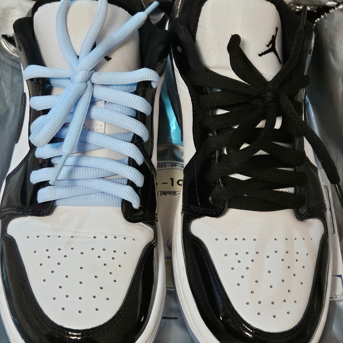 Jordan 1 Low SE Concord 착용 스타일 - 4