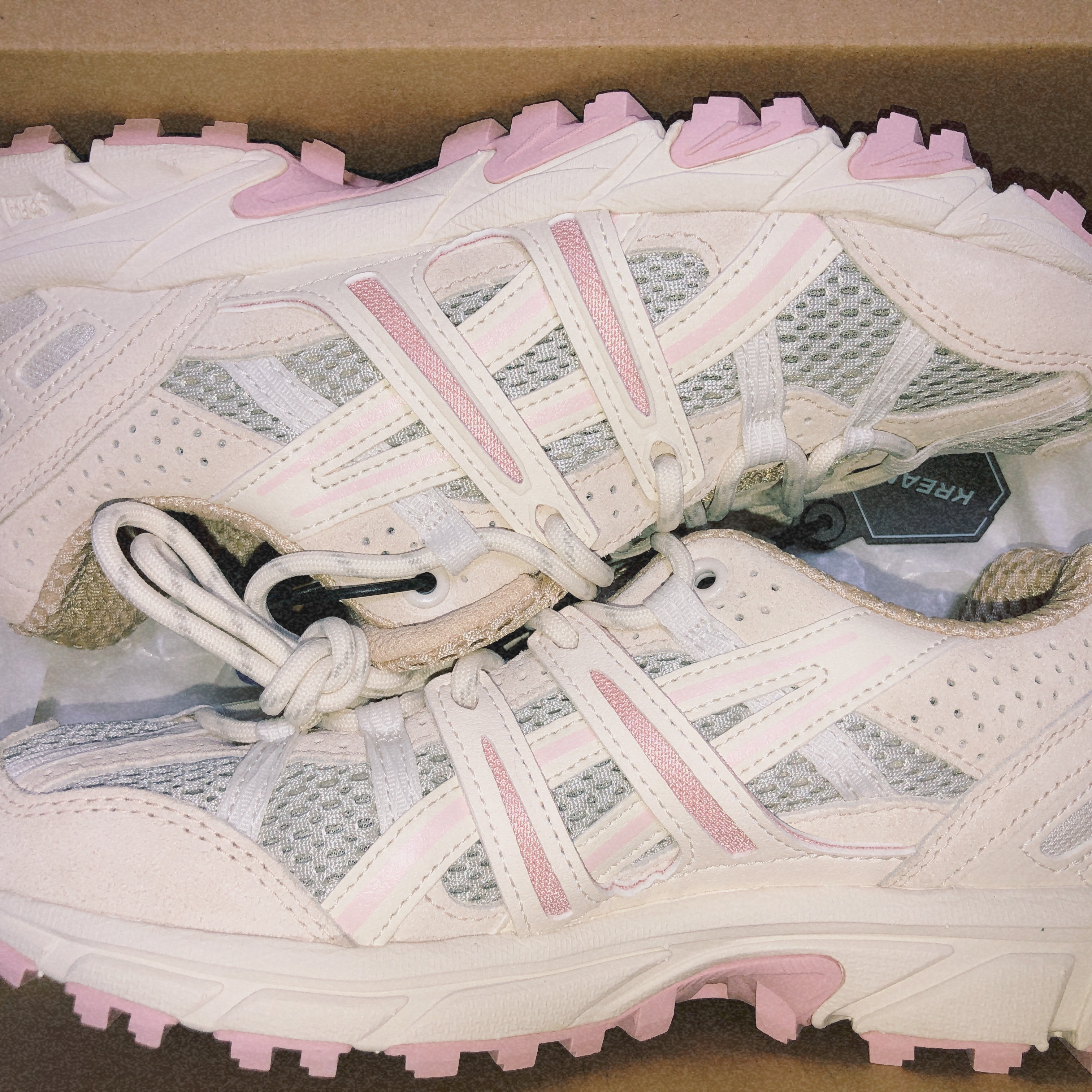 (W) Asics Gel-Sonoma 15-50 Smoke Grey Cream 착용 스타일 - 1