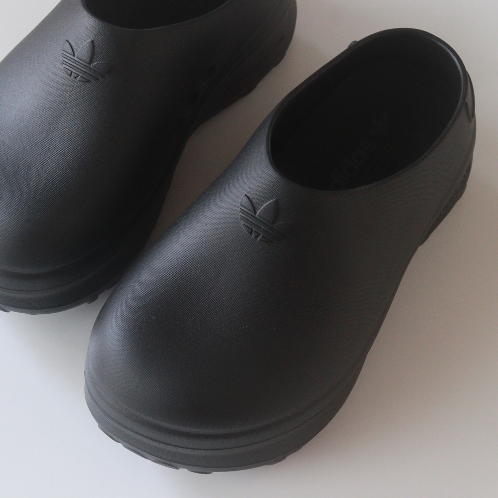 (W) Adidas Adifom Stan Smith Mule Core Black 착용 스타일 - 2