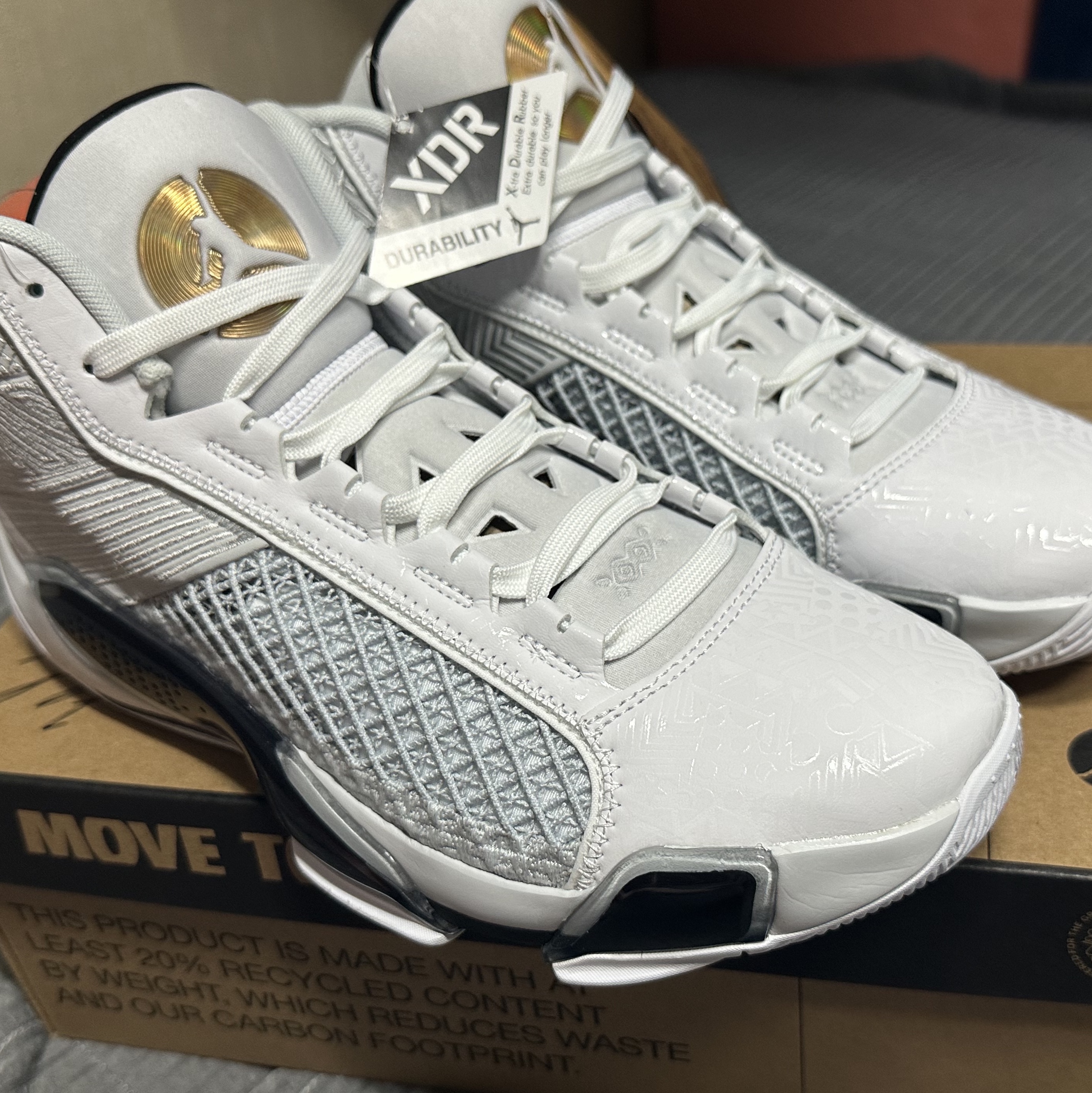 Jordan XXXVIII PF FIBA 착용 스타일 - 1