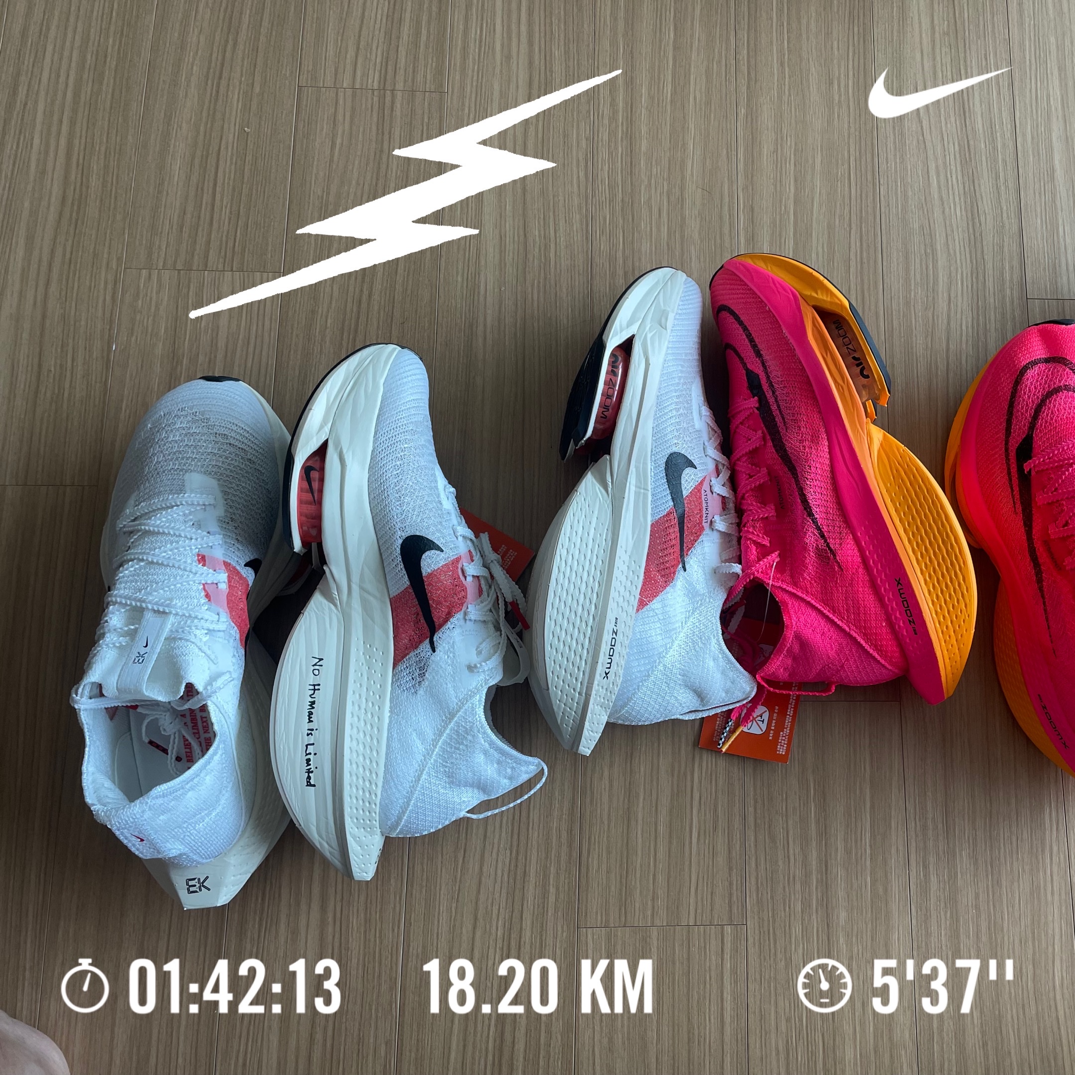 Nike Air Zoom Alphafly Next% 2 Hyper Pink, Nike Air Zoom Alphafly Next% 2 Eliud Kipchoge 착용 스타일 - 2