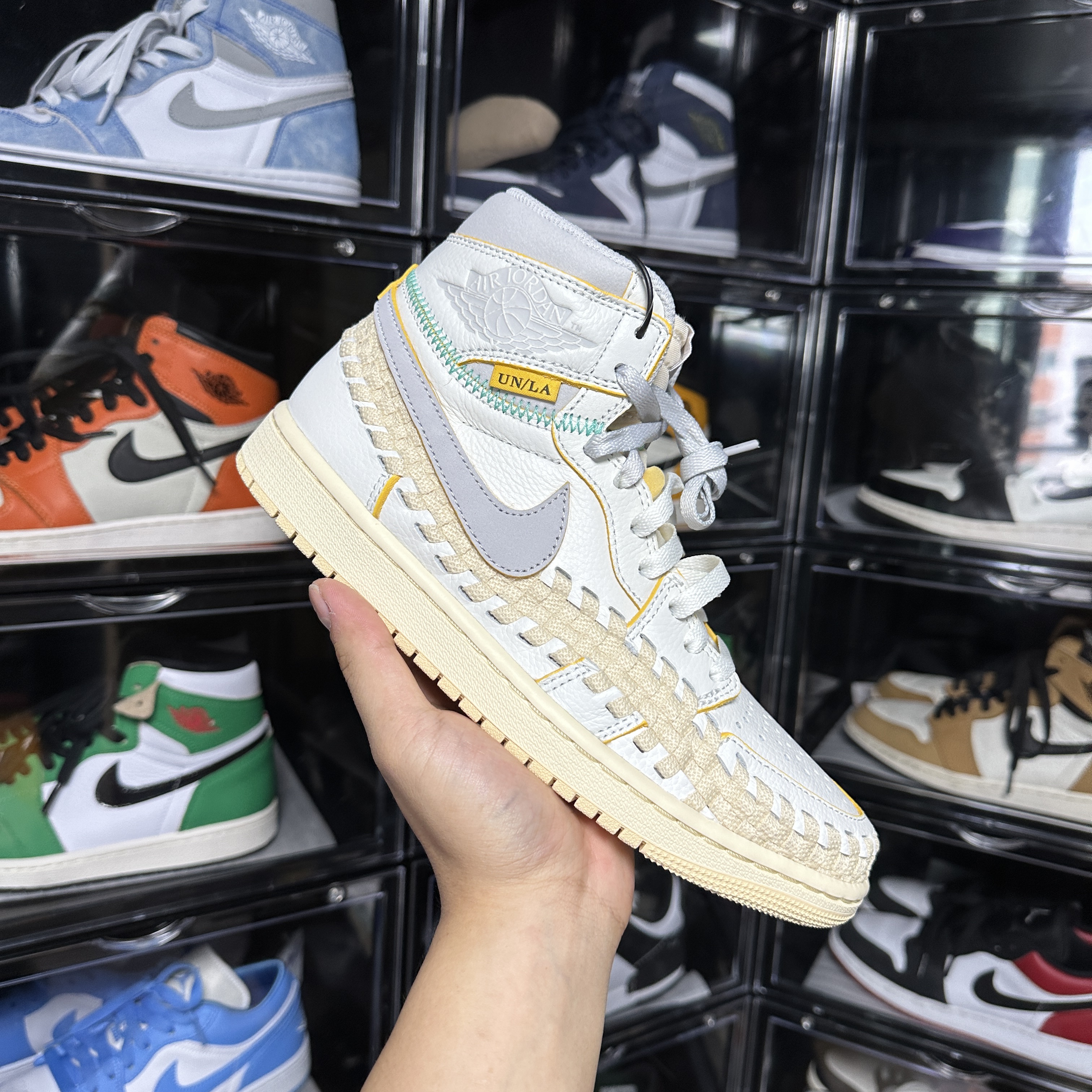 Jordan 1 x Bephies Beauty Supply x Union Retro High OG SP Summer '96 착용 스타일 - 1