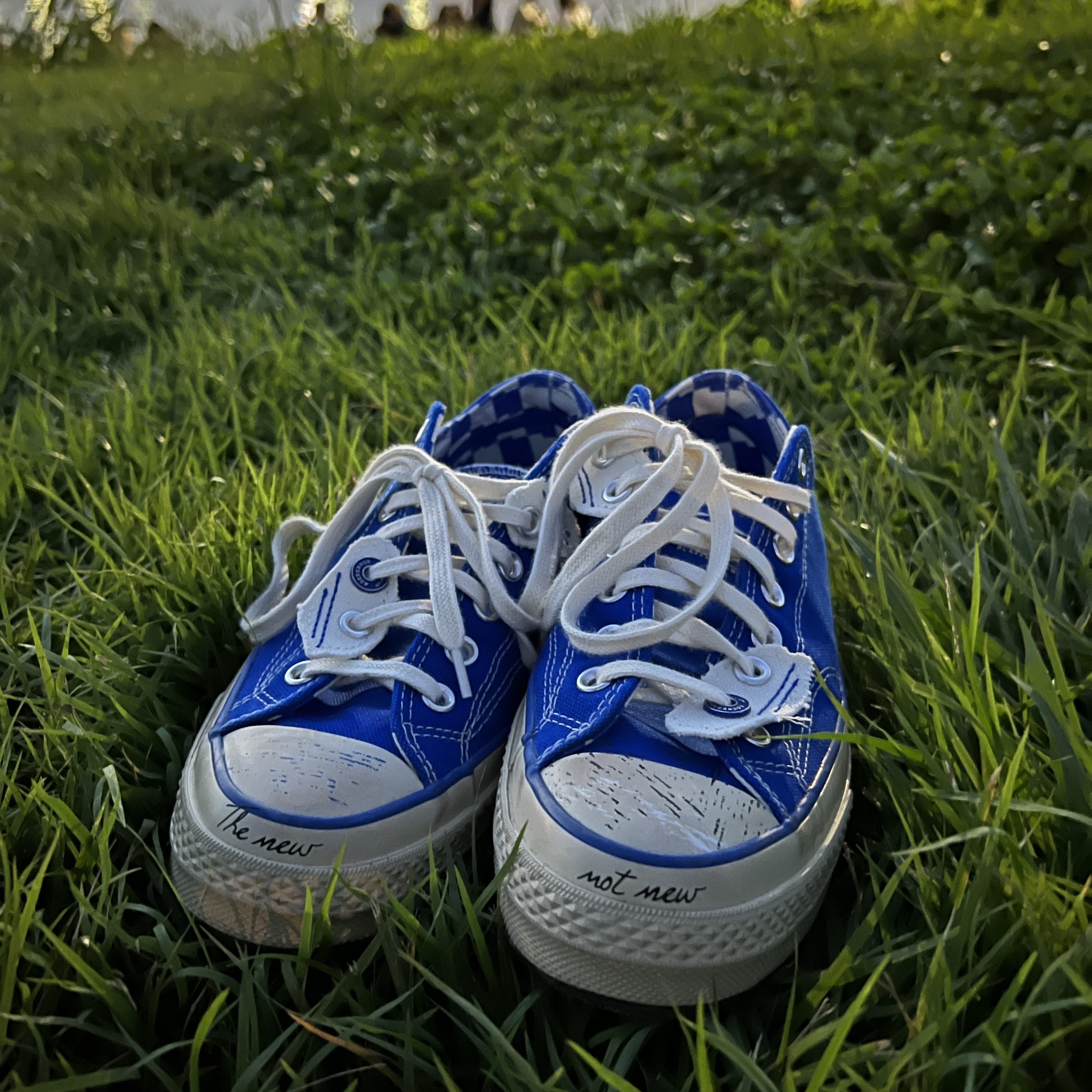Converse x Ader Error Chuck 70 Ox Imperial Blue 착용 스타일