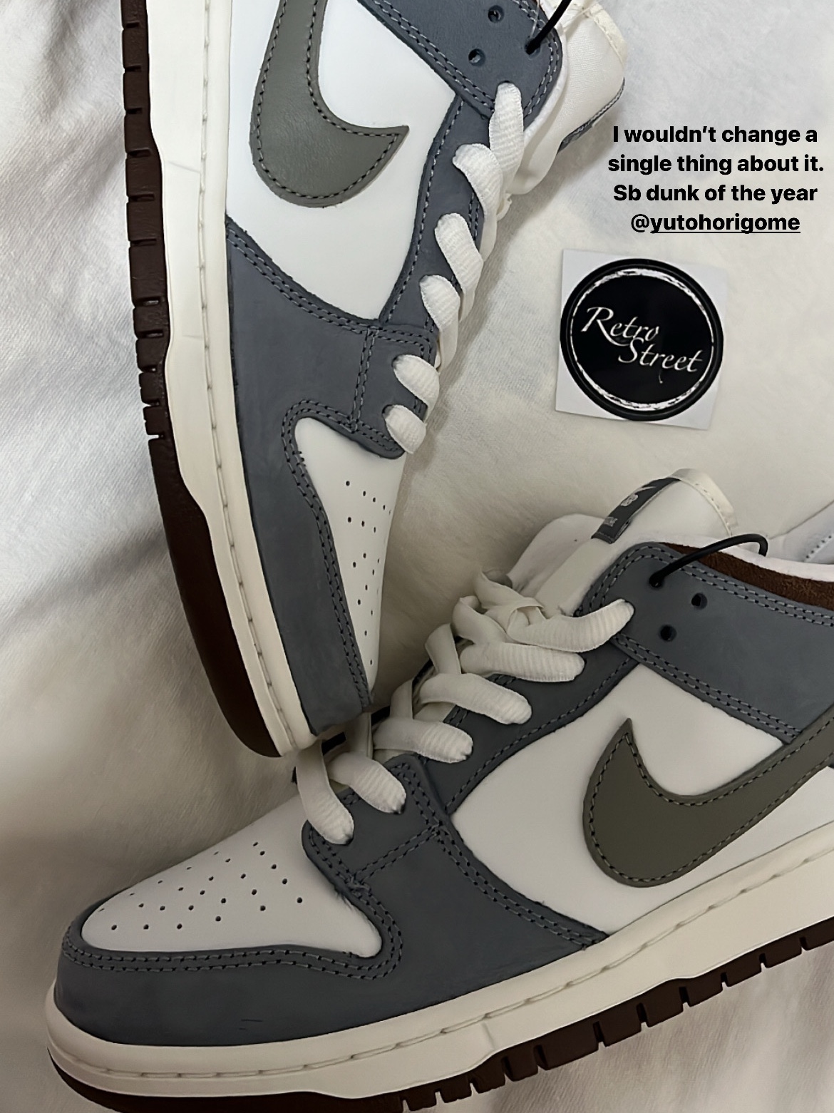 Nike x Yuto Horigome SB Dunk Low Wolf Grey 착용 스타일
