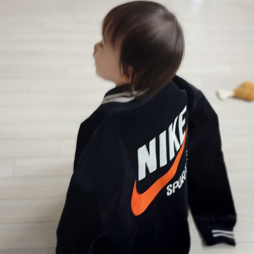 Nike NSW Trend Bomber Jacket Black - Asia 착용 스타일 - 1