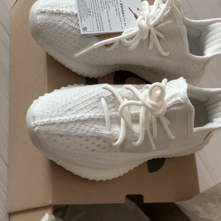 Adidas Yeezy Boost 350 V2 Bone 착용 스타일