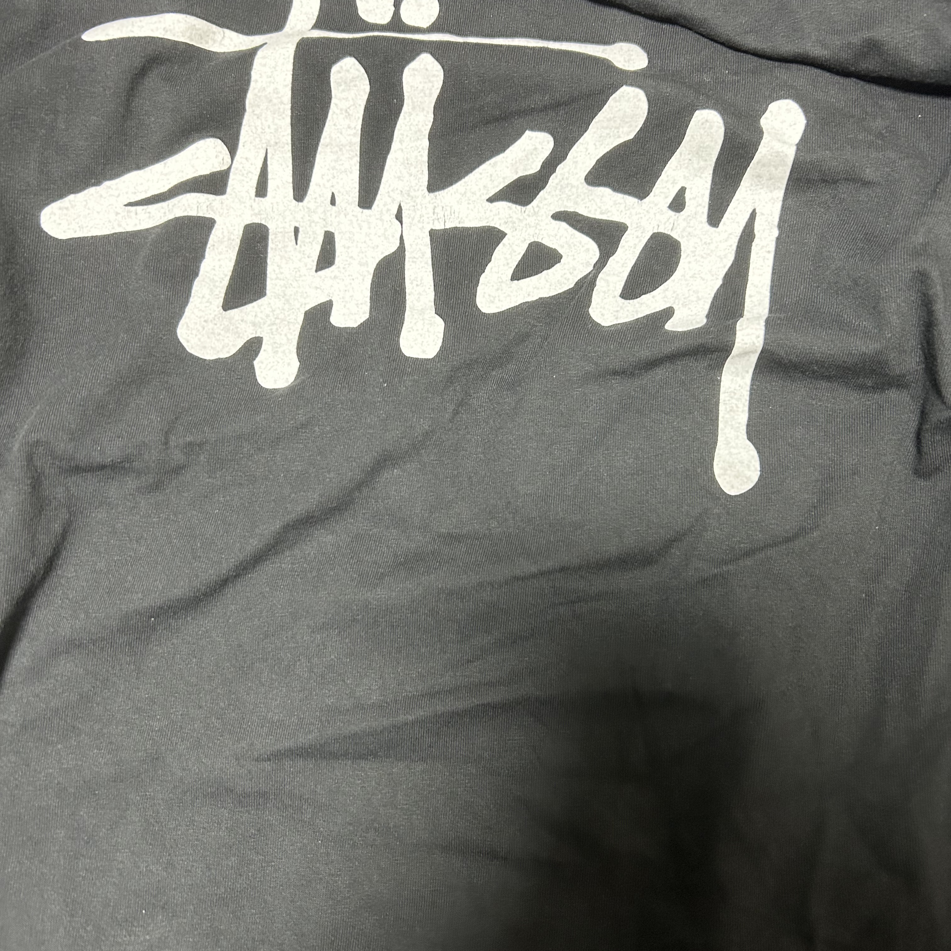 Stussy Basic Stussy Pigment Dyed T-Shirt Black 2022 착용 스타일
