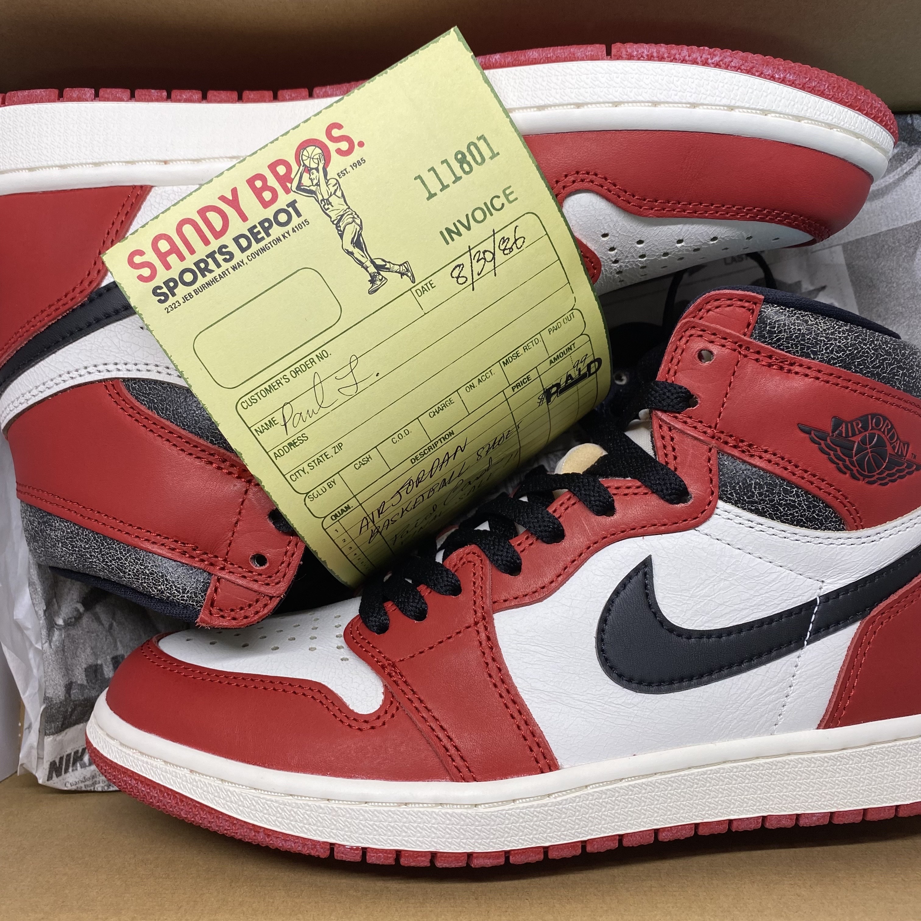 Jordan 1 Retro High OG Chicago 2022 착용 스타일