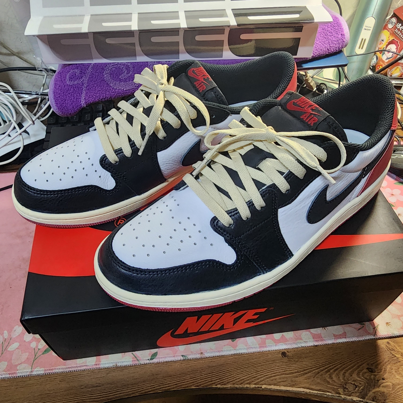 Jordan 1 Retro Low OG Black Toe 착용 스타일