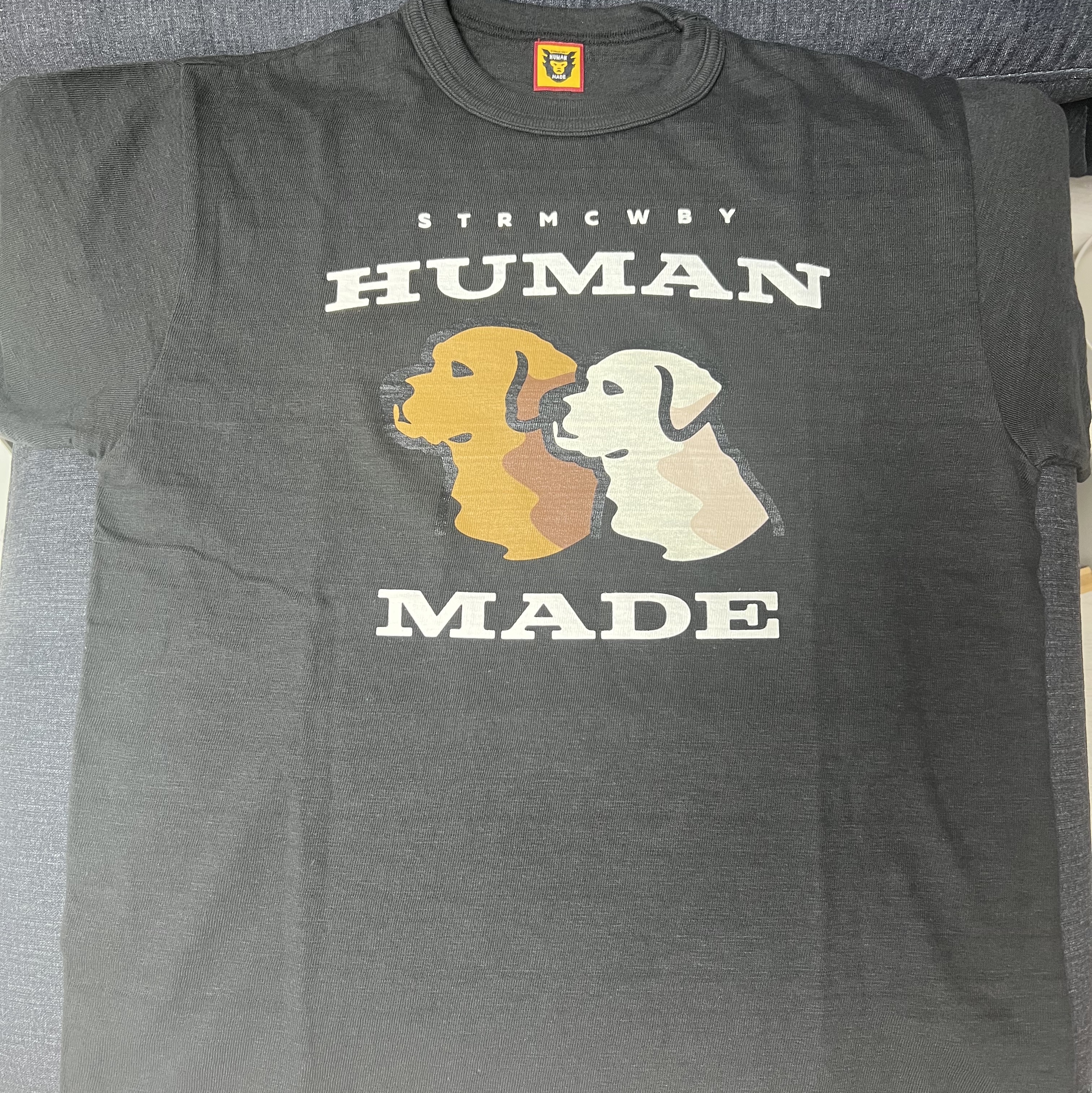 Human Made Graphic T-Shirt #12 Black 착용 스타일 - 1