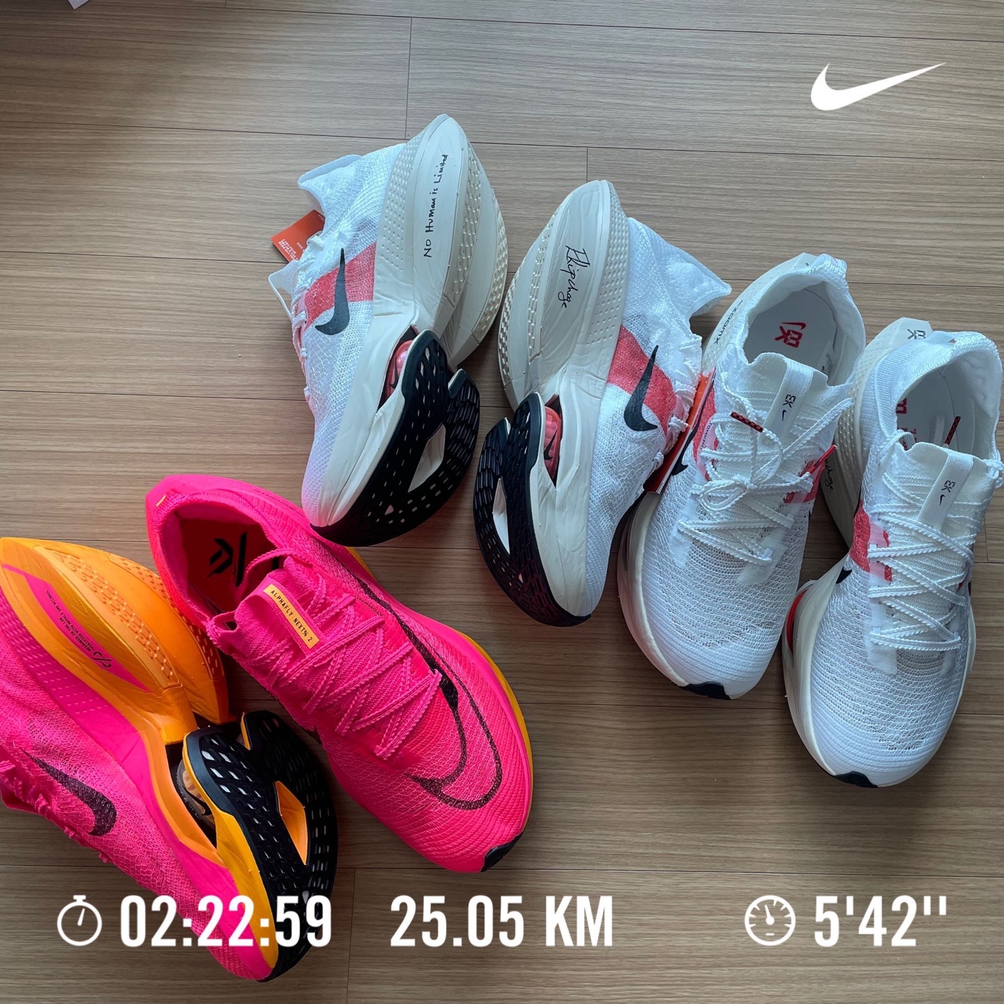 Nike Air Zoom Alphafly Next% 2 Hyper Pink, Nike Air Zoom Alphafly Next% 2 Eliud Kipchoge 착용 스타일 - 1