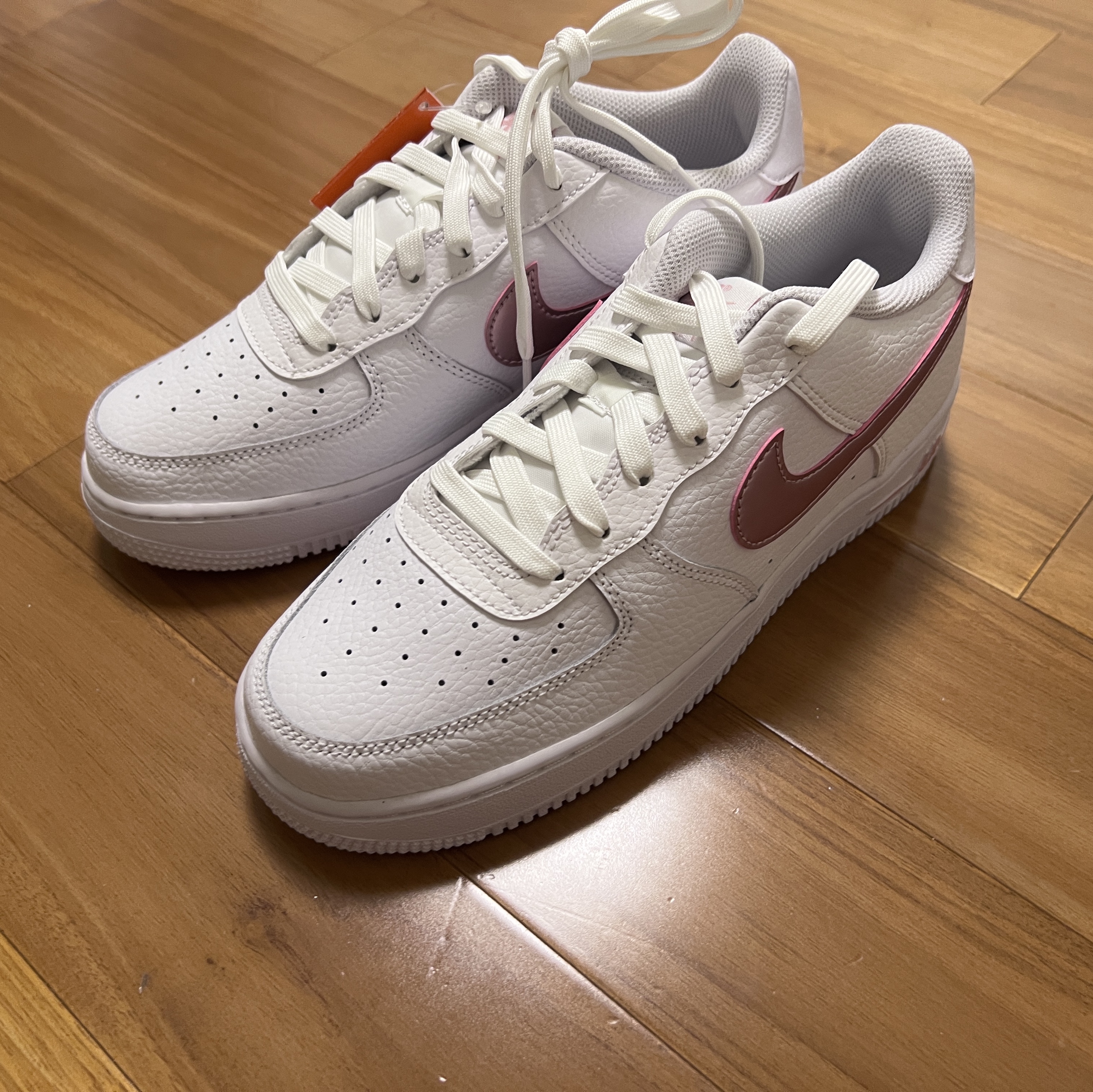 (GS) Nike Air Force 1 Pink Glaze 착용 스타일