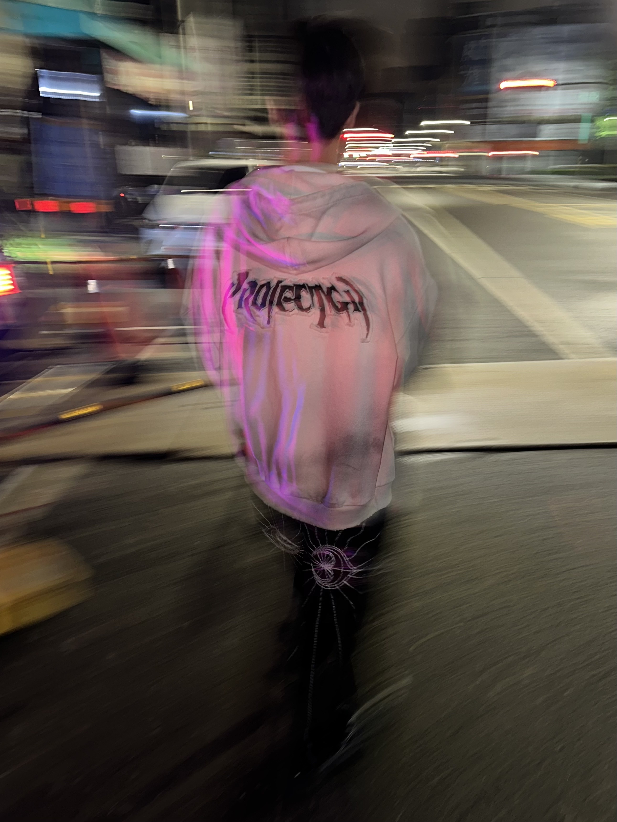 Project G/R Furious Logo Applique Zip Hoodie Grey - 10 Corso Como Exclusive, Thug Club Chain Stitch Denim Pants Black 착용 스타일