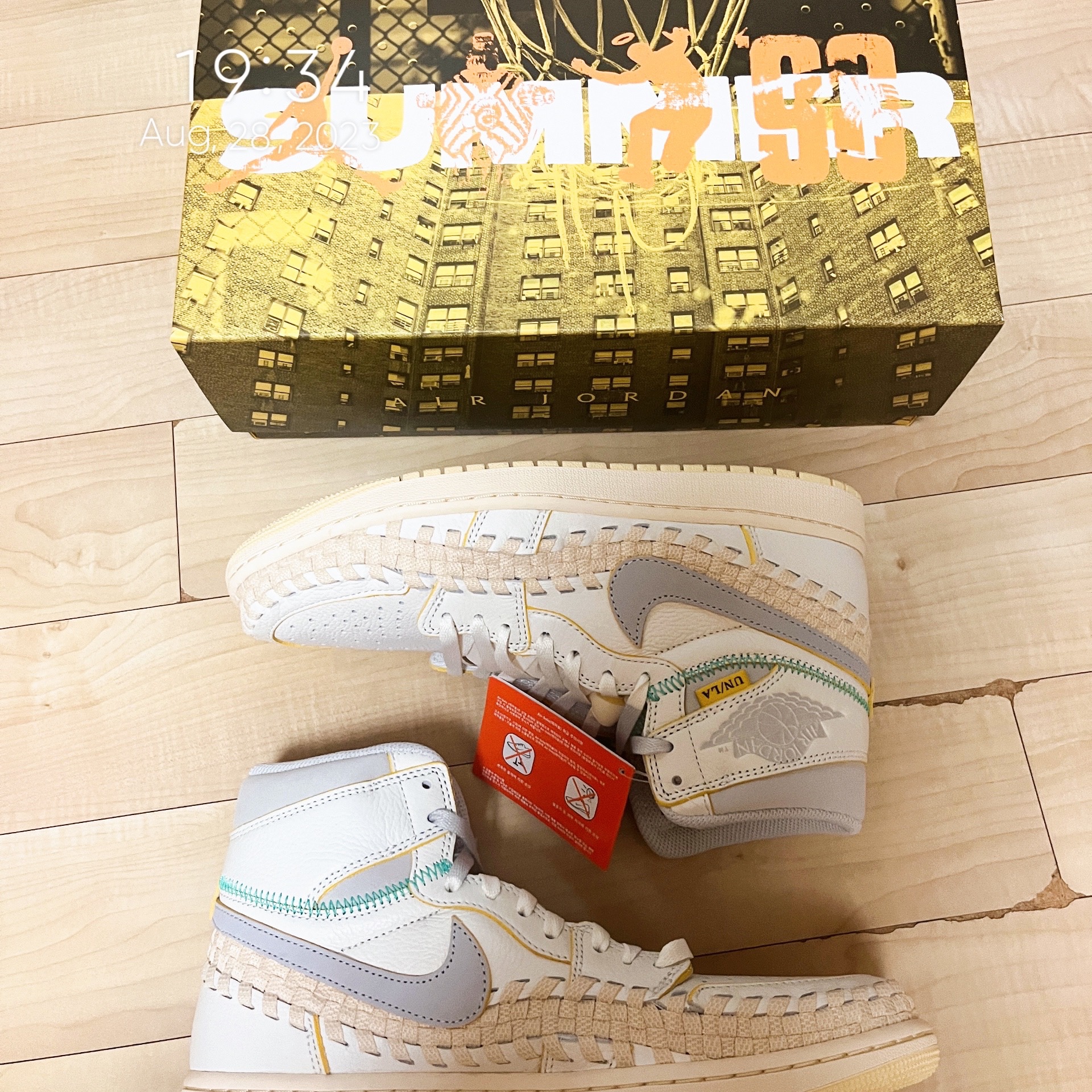 Jordan 1 x Bephies Beauty Supply x Union Retro High OG SP Summer '96 착용 스타일 - 4