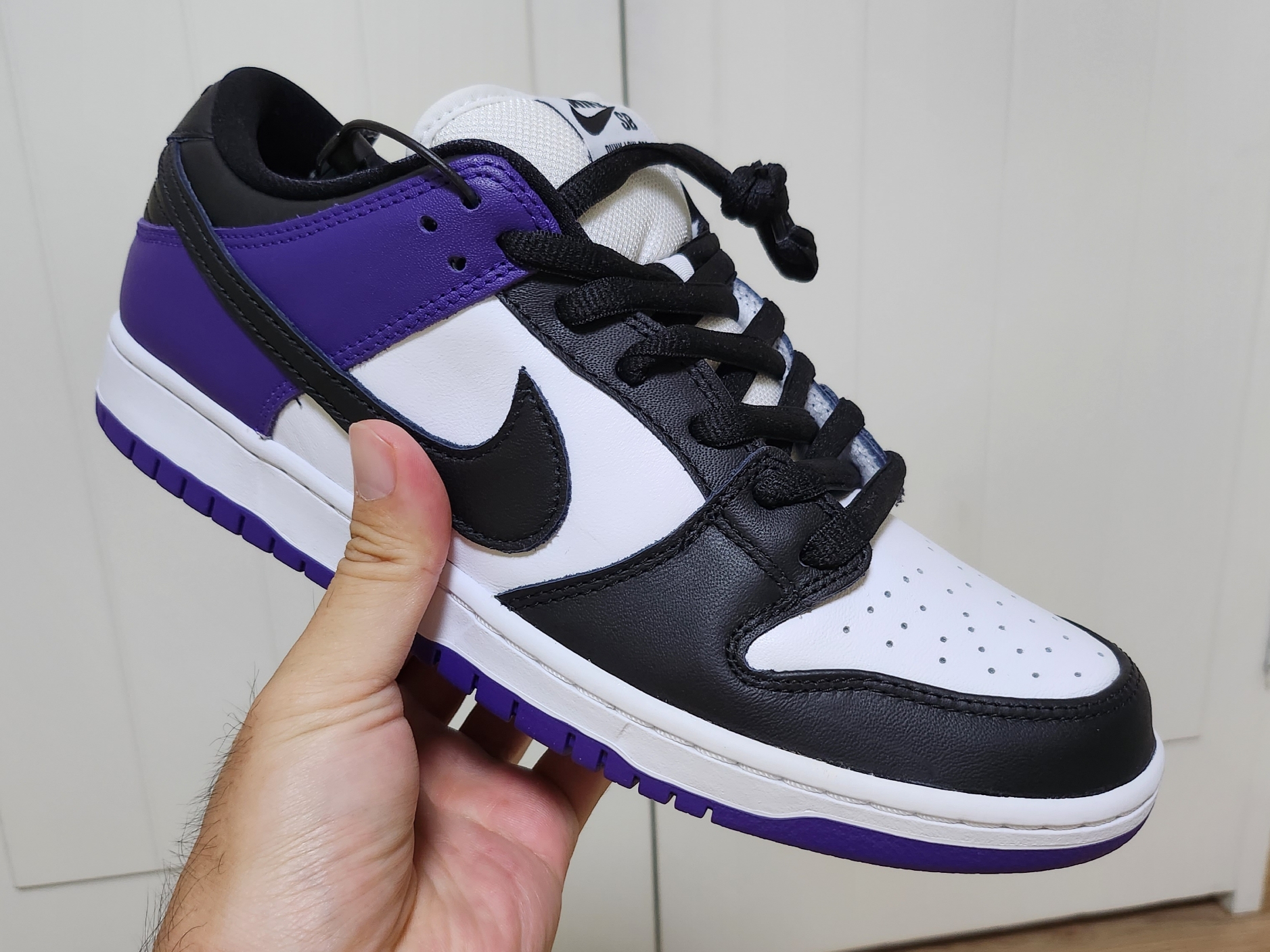 Nike SB Dunk Low Pro Court Purple 착용 스타일