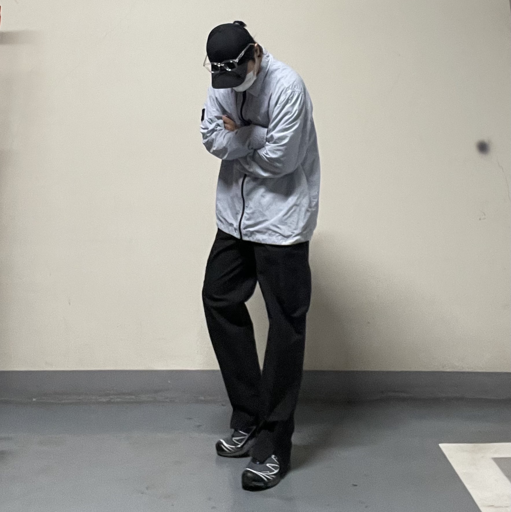 Salomon XT-6 Gore-Tex Black Ebony, Sansan Gear Cargo Pants Black - 23SS 착용 스타일 - 4