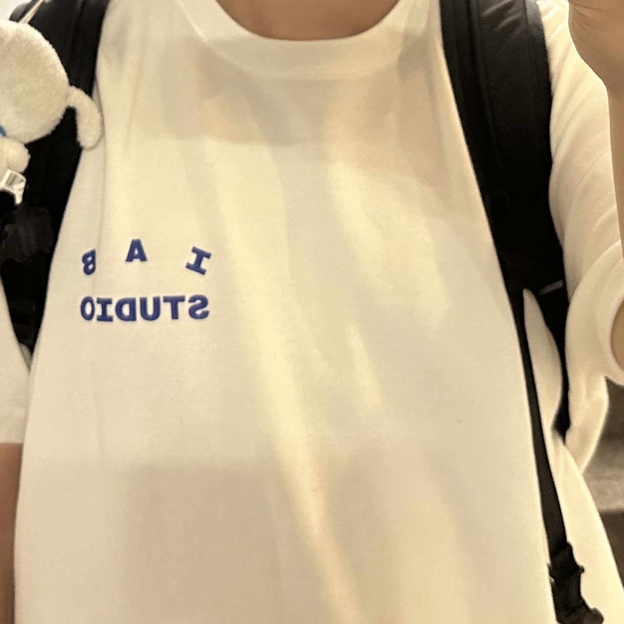 IAB Studio 10th Anniversary T-Shirts Pack White & Black (2 Pack) 착용 스타일 - 2