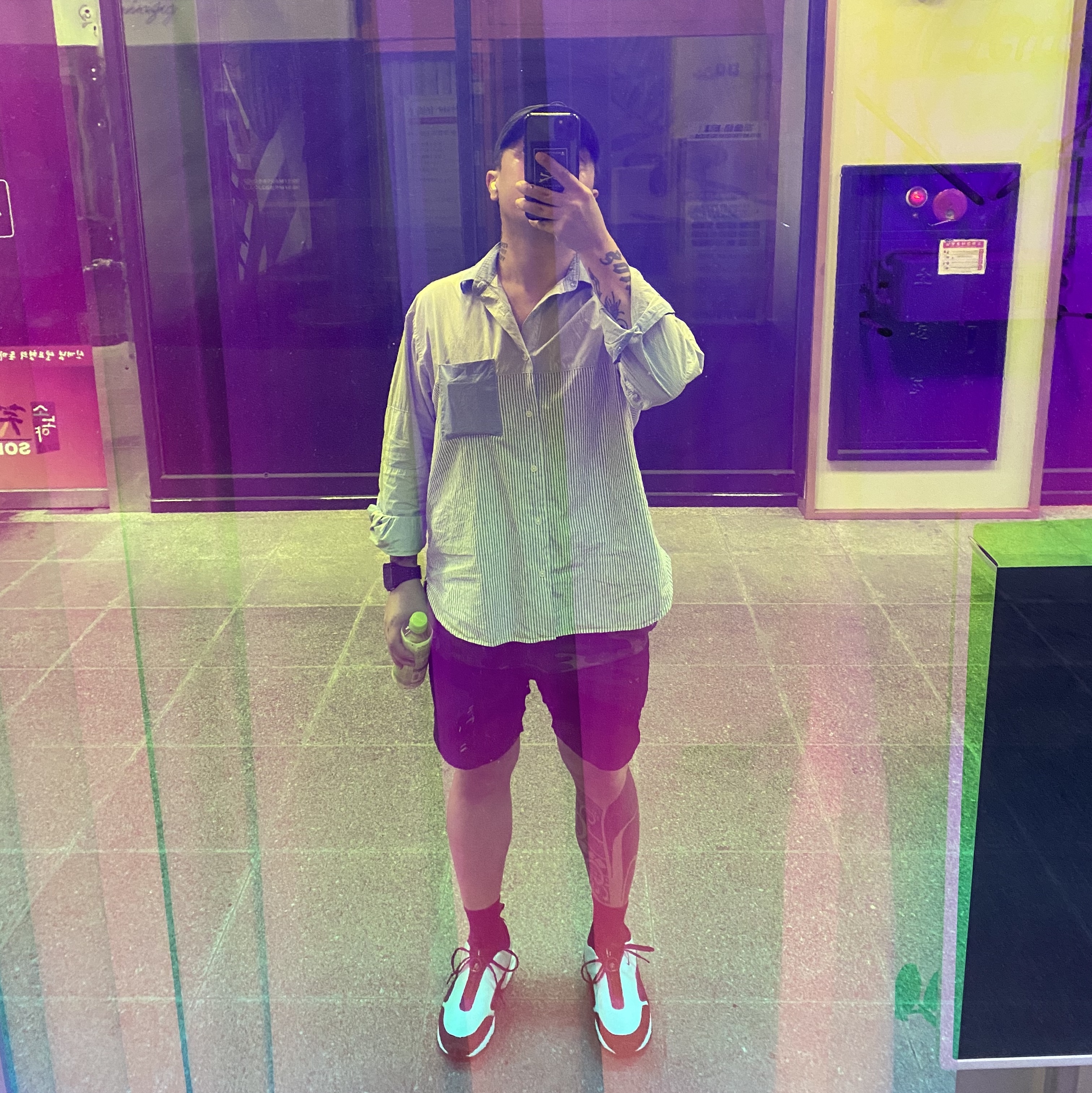 Nike x Comme des Garcons Homme Plus Air Max Sunder SP White Black 착용 스타일