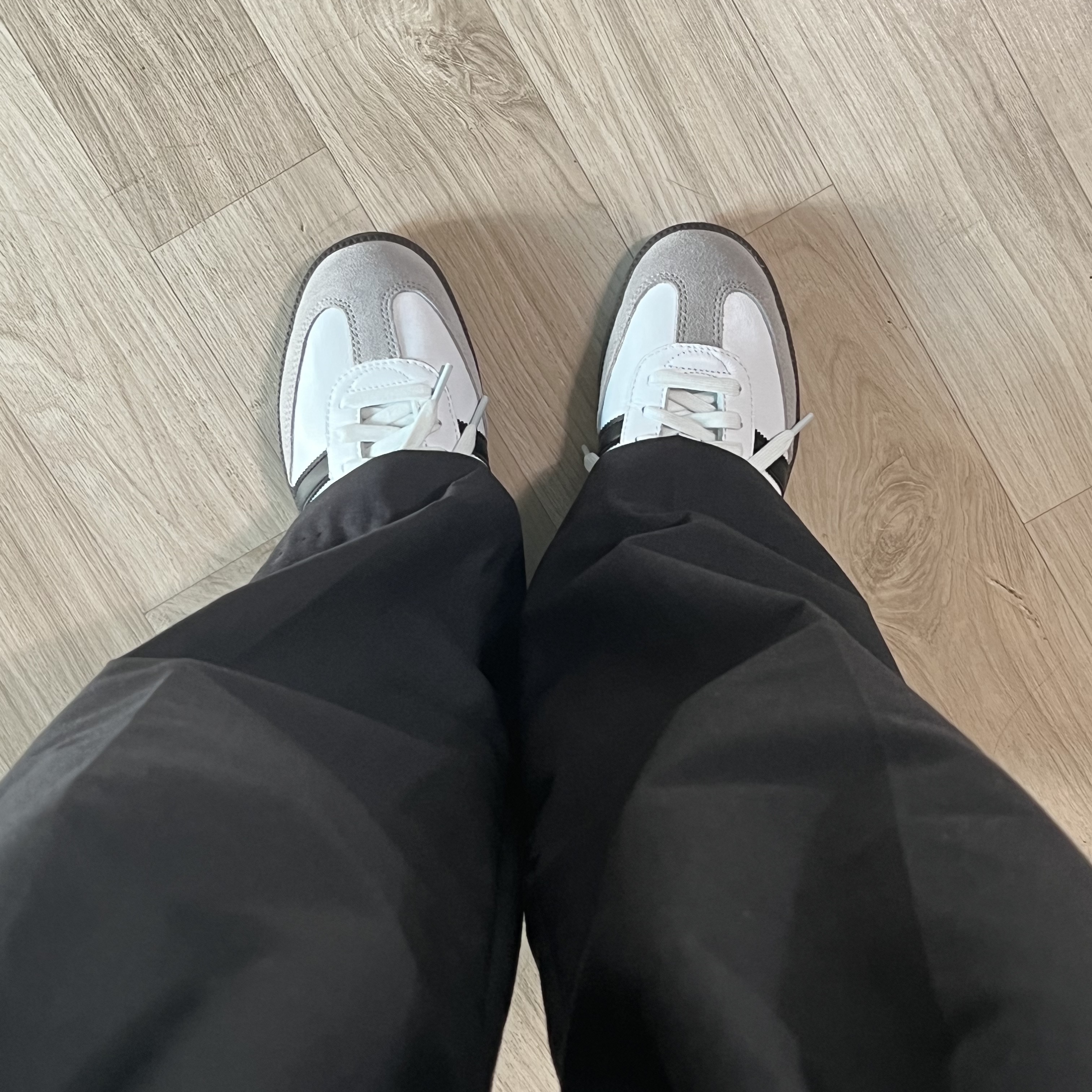 Adidas Samba OG Cloud White 착용 스타일