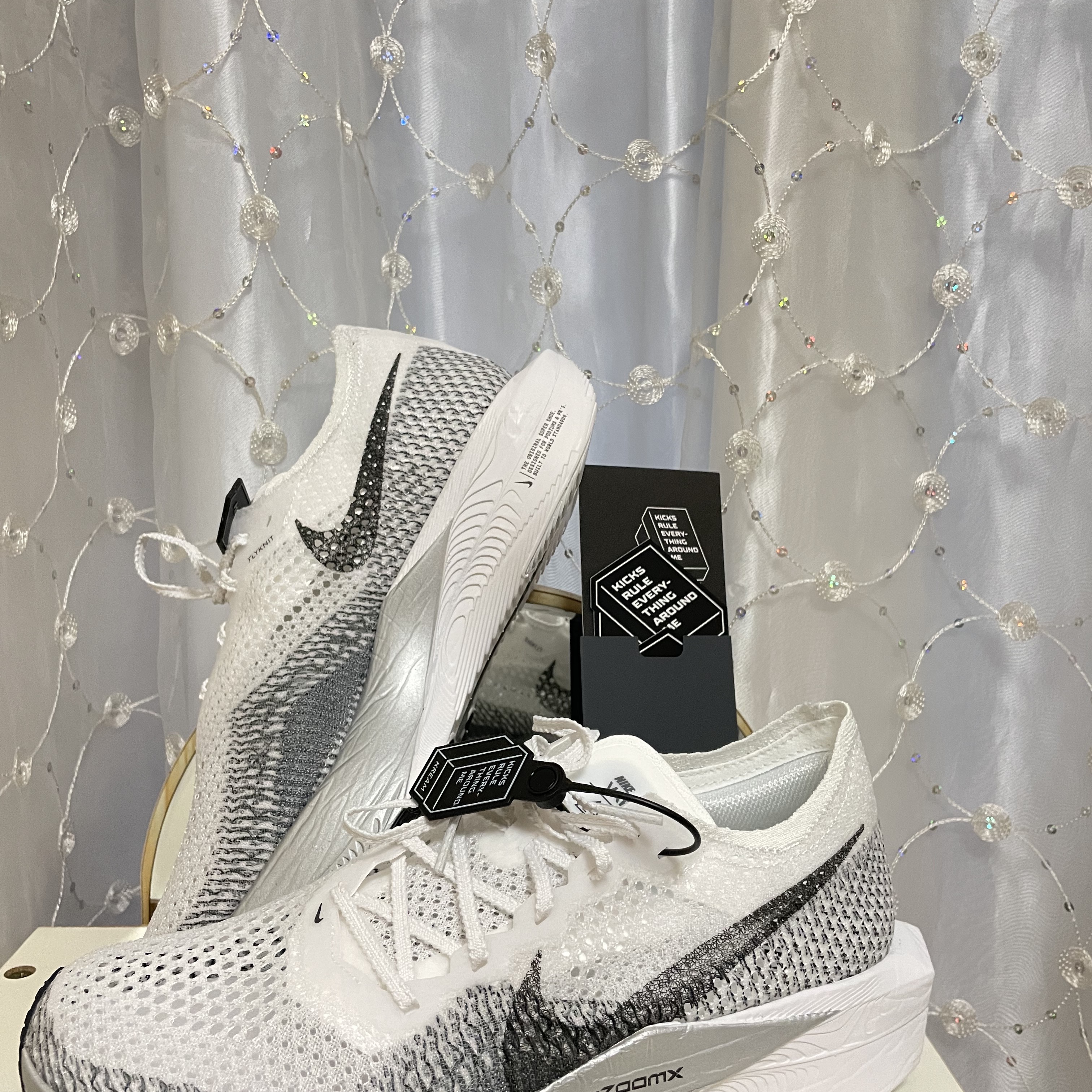 Nike ZoomX Vaporfly Next% 3 White Grey 착용 스타일