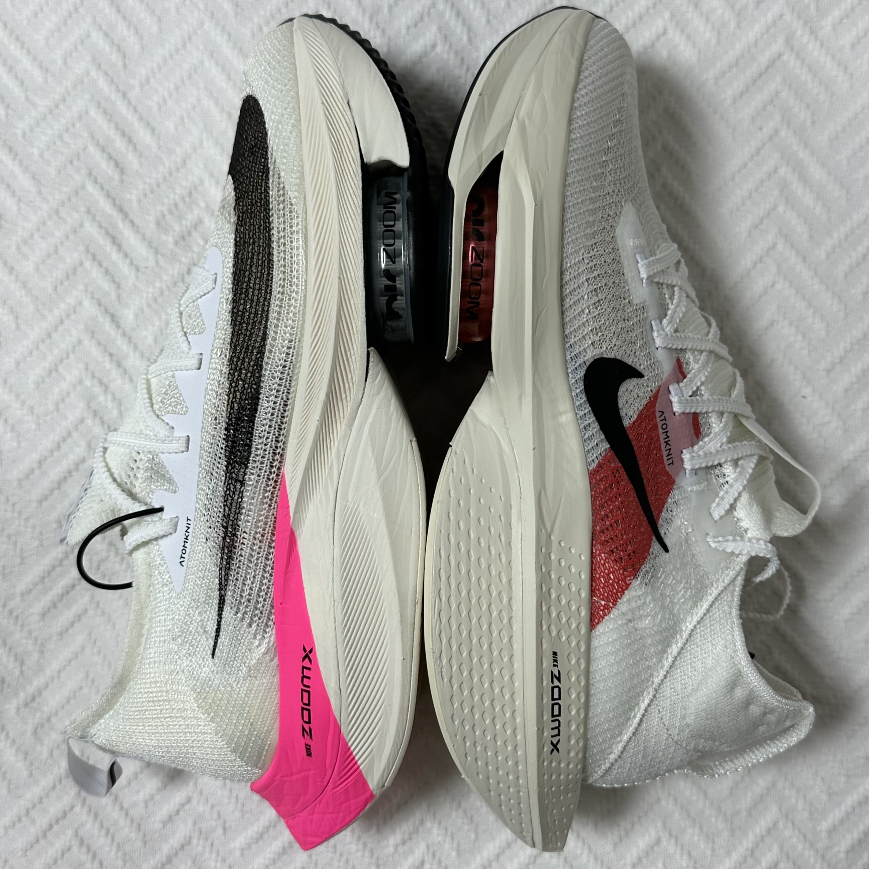Nike Air Zoom Alphafly Next% 2 Eliud Kipchoge, Nike Air Zoom Alphafly Next% Eliud Kipchoge Pink Blast 착용 스타일