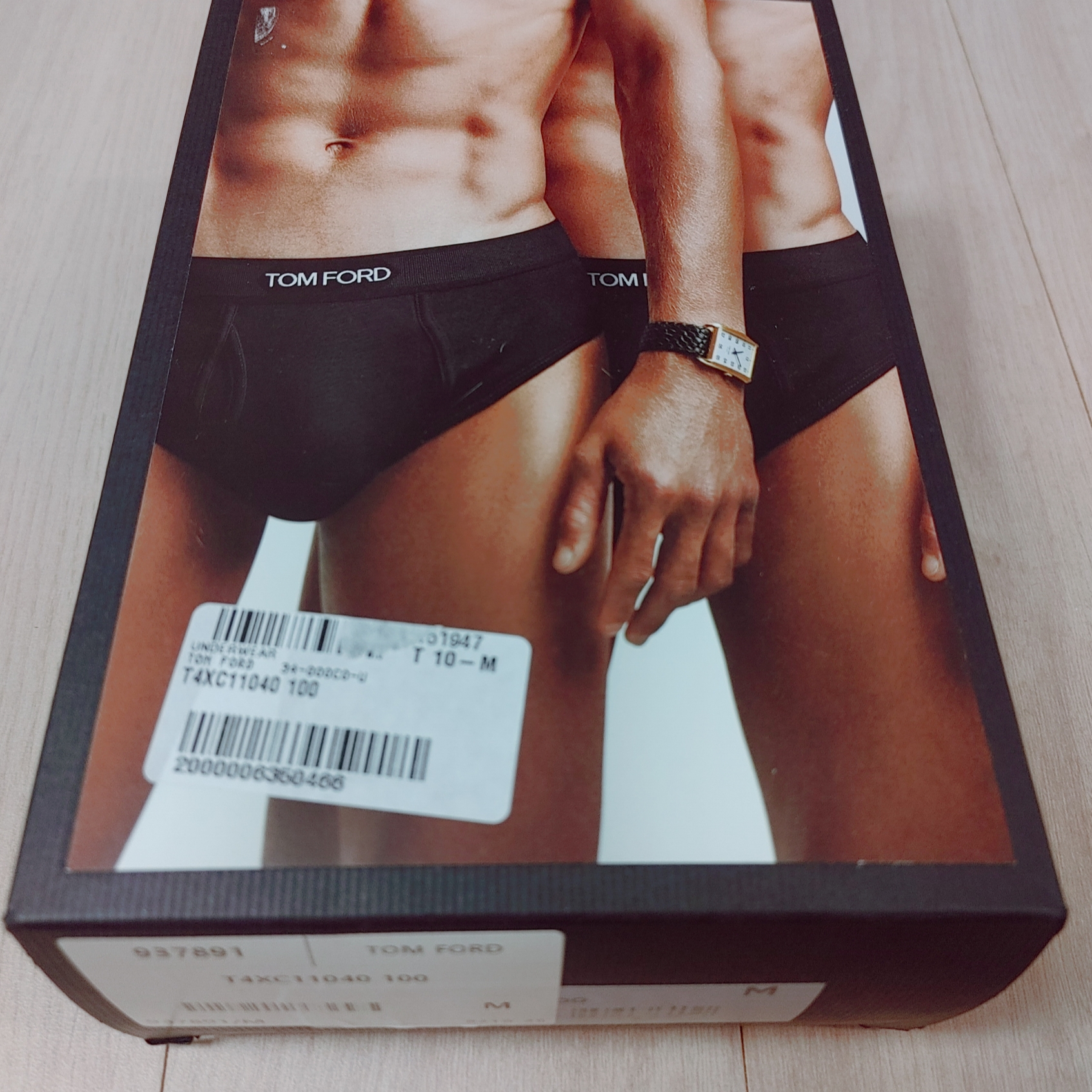 Tom Ford Cotton Briefs White (2 Pack) 착용 스타일 - 1