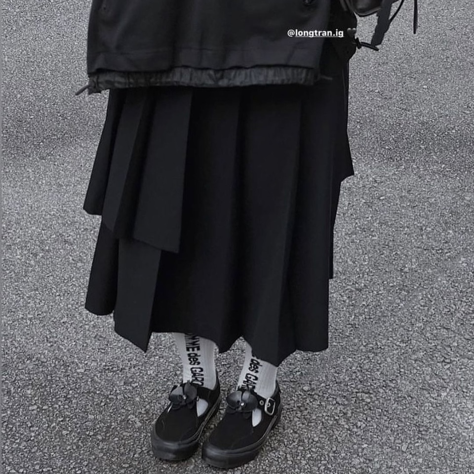 Vans Vault x Goodfight OG Style 93 LX Black 착용 스타일