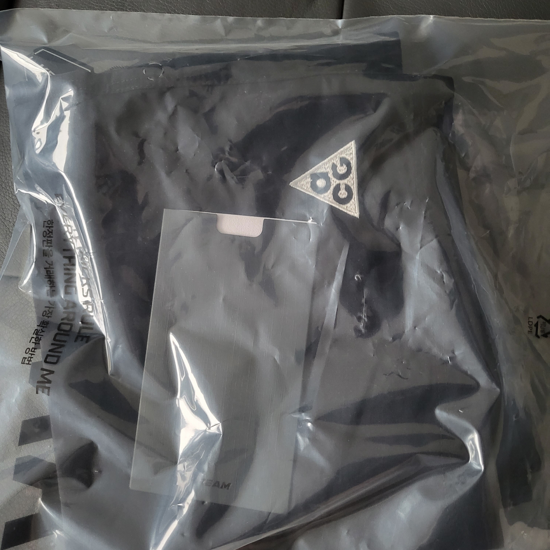 (W) Nike ACG Oversized Shorts Black - US/EU 착용 스타일