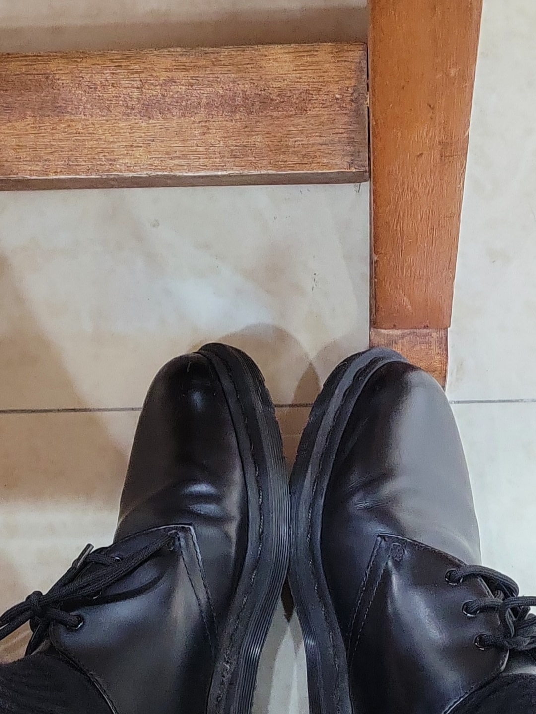 Dr. Martens 1461 Mono Black 착용 스타일
