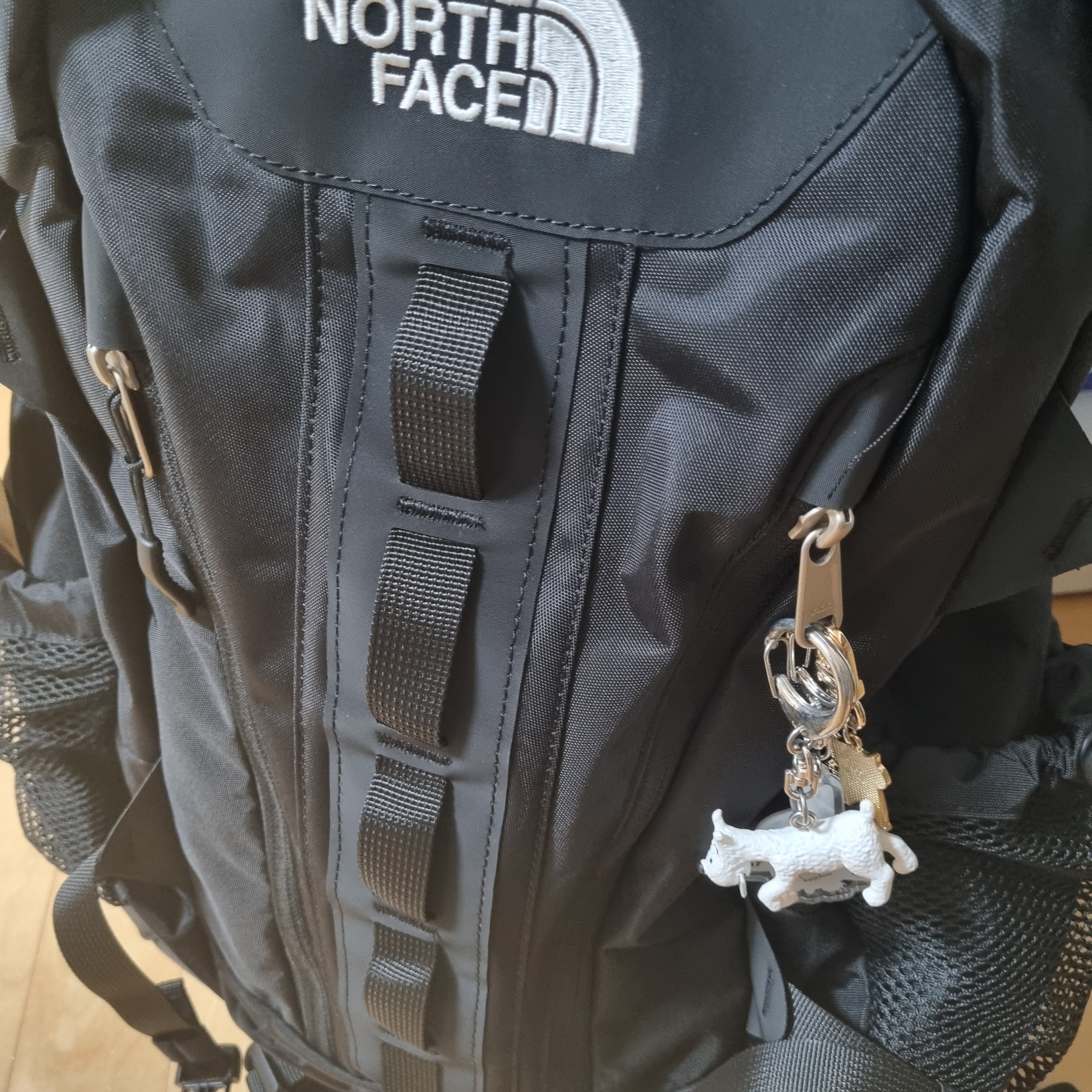The North Face Big Shot Black 착용 스타일