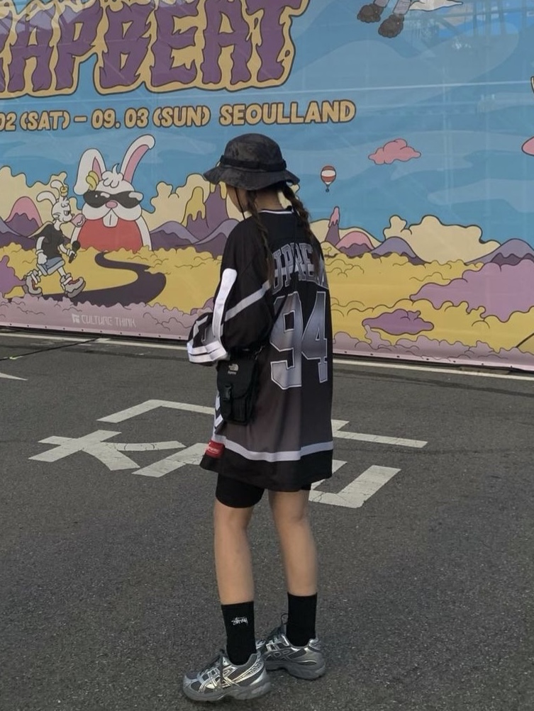 Supreme Bones Hockey Jersey Black - 23FW, Supreme Military Boonie Black Prym1 Camo - 22SS 착용 스타일 - 1