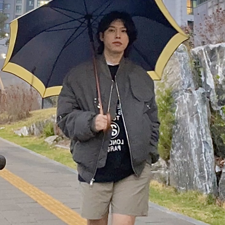 Salomon XT-6 Gore-Tex Black Ebony, Undermycar Ababell Multi Flap Oversized Bomber Balsam Green - 22SS 착용 스타일 - 4